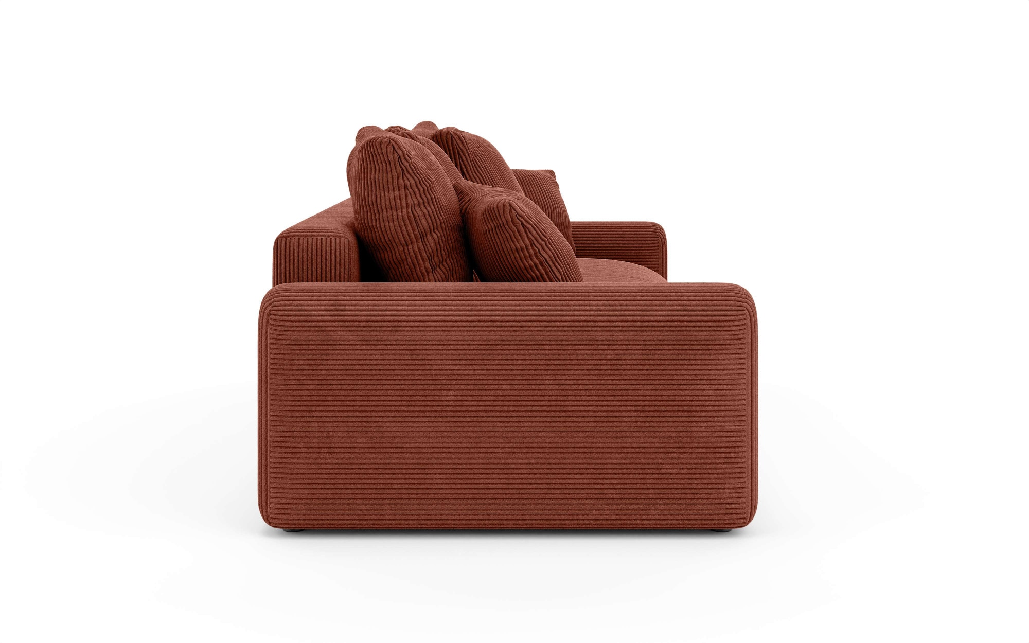 Home affaire Big-Sofa »LAKESIDE klein 3-Sitzer Schlafsofa mit Bettkasten, Breite 238 cm« Liegefläche 149x195 cm, hoher Sitzkomfort, Maße B/T/H: 238/98/85cm