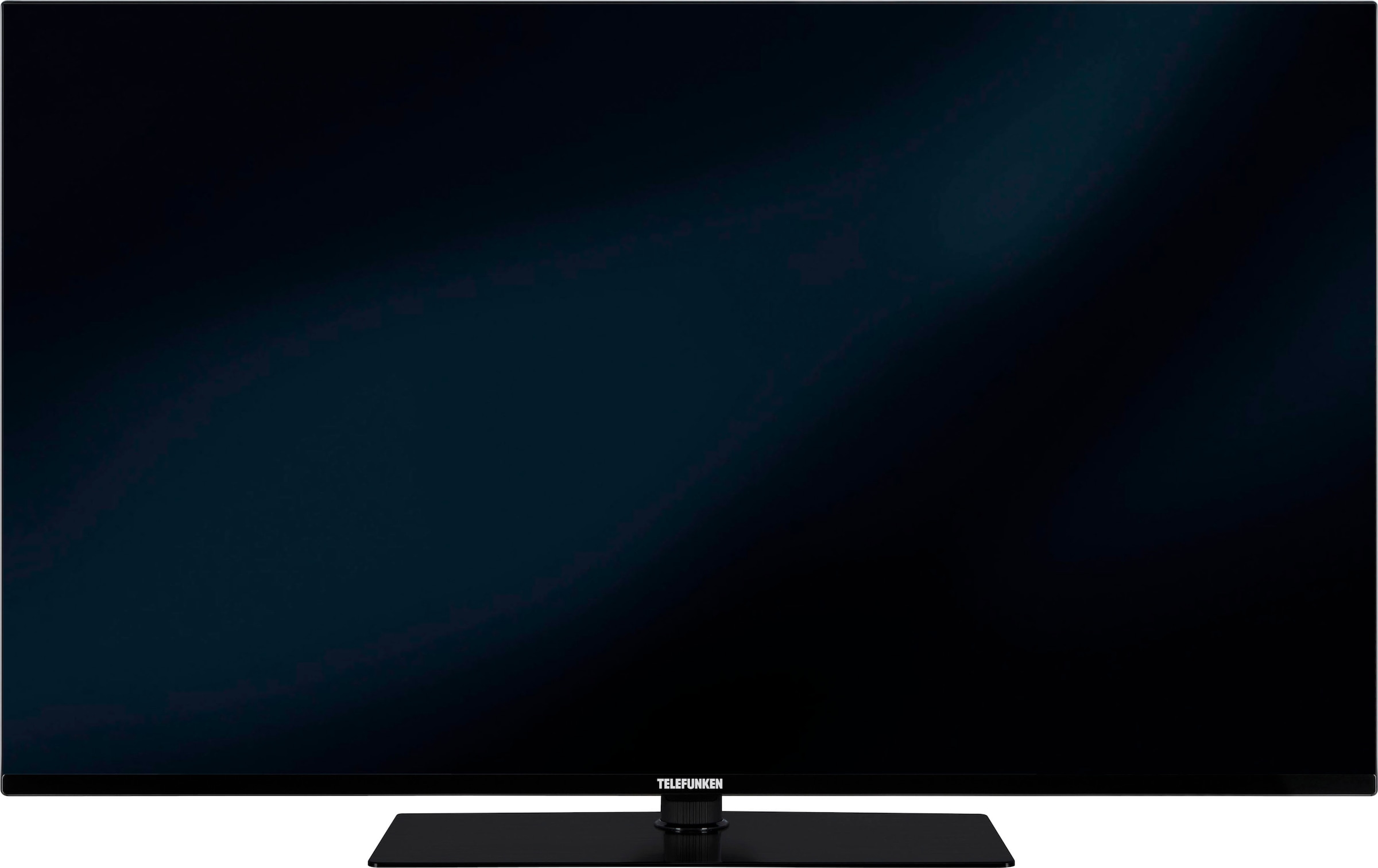 Telefunken LED-Fernseher, 108 cm/43 Zoll, 4K Ultra HD, Smart-TV, Dolby Atmos,USB-Recording,Google Assistent,Android-TV