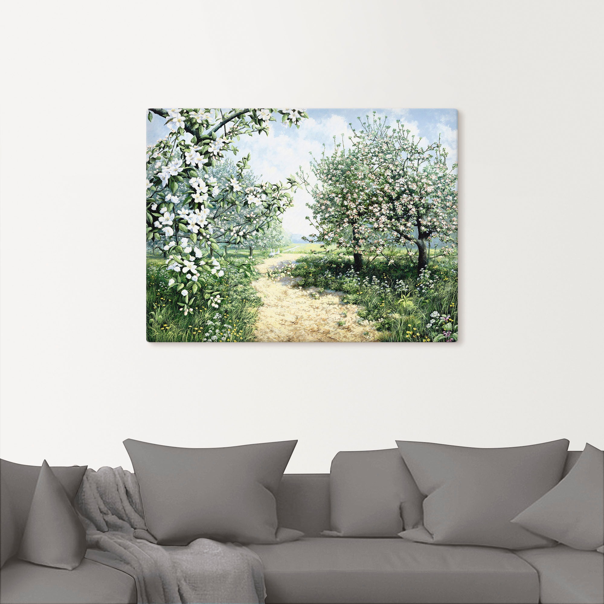 Artland Wandbild »Frühling I«, Vier Jahreszeiten, (1 St.), als Leinwandbild günstig online kaufen