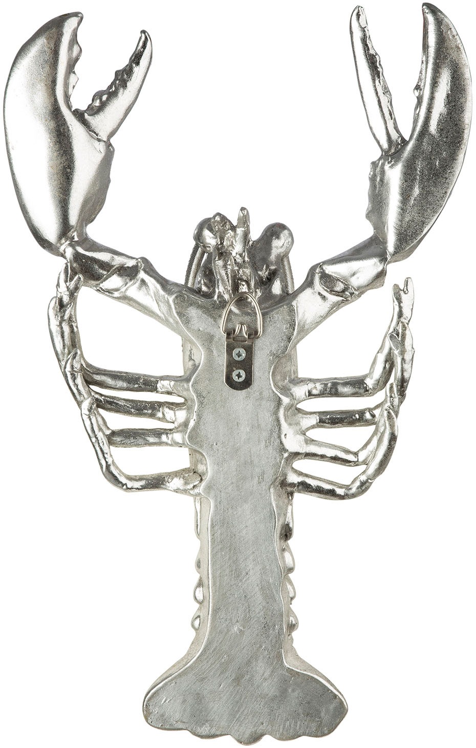 GILDE Tierfigur »Figur; Wandobjekt Hummer Lobster silberfarben H. 41,5 cm«