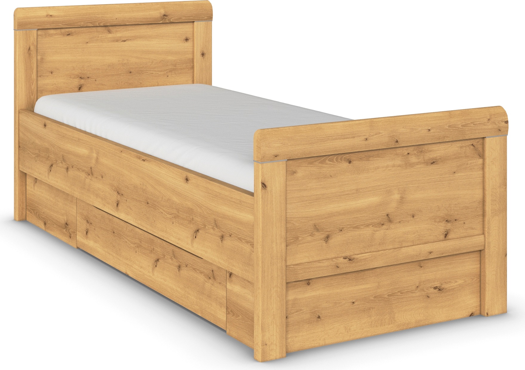 rauch Stauraumbett »Bett Einzelbett Stollenbett Bettkästen EVELYN«, in Komf günstig online kaufen