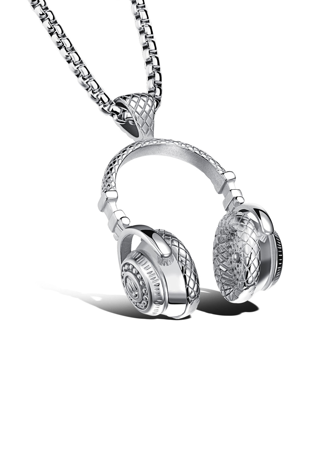 »Schmuck Geschenk, mit kaufen Kette Kopfhörer, Anhänger Firetti online strukturiert«