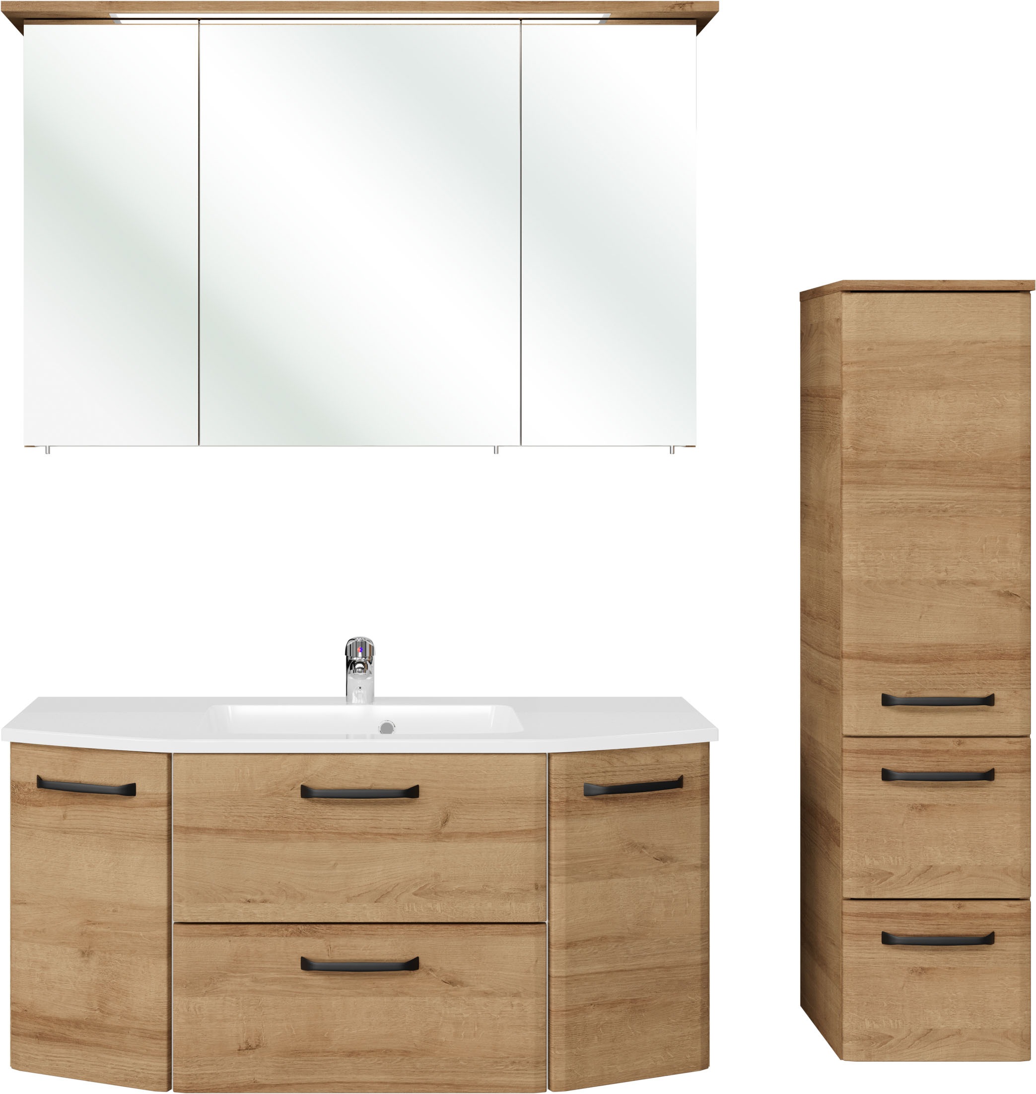 Saphir Badmöbel-Set »Quickset 318, mit Türdämpfer« 4 Stk. tlg.