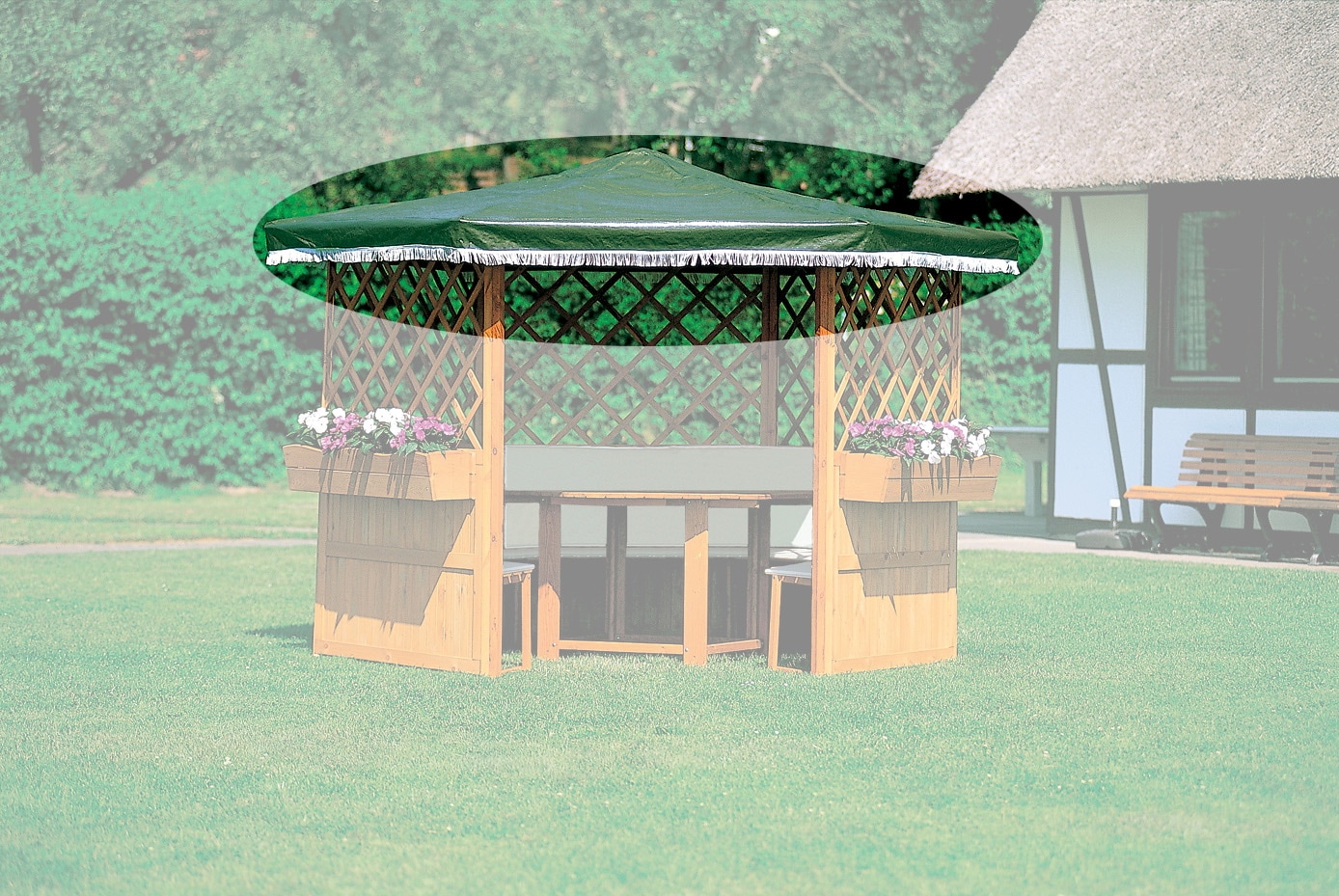 promadino Pavillon-Ersatzdach