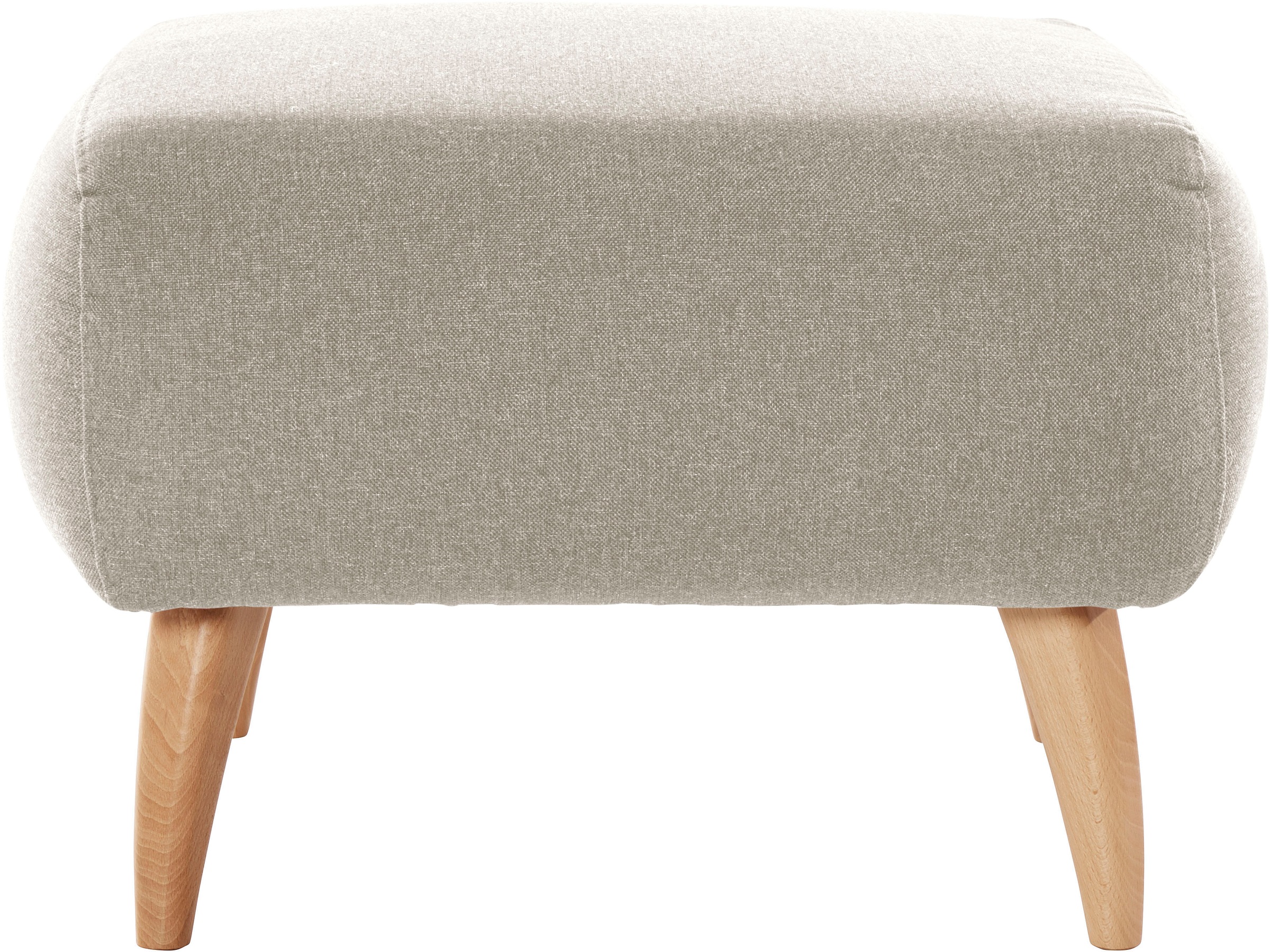 Home affaire Hocker »Baggio«, mit Holzfüßen