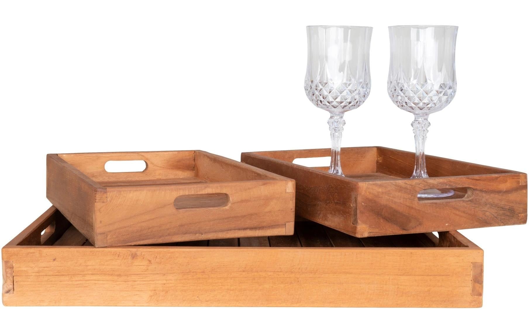 House Nordic Tablett »Faro 3-er Set«