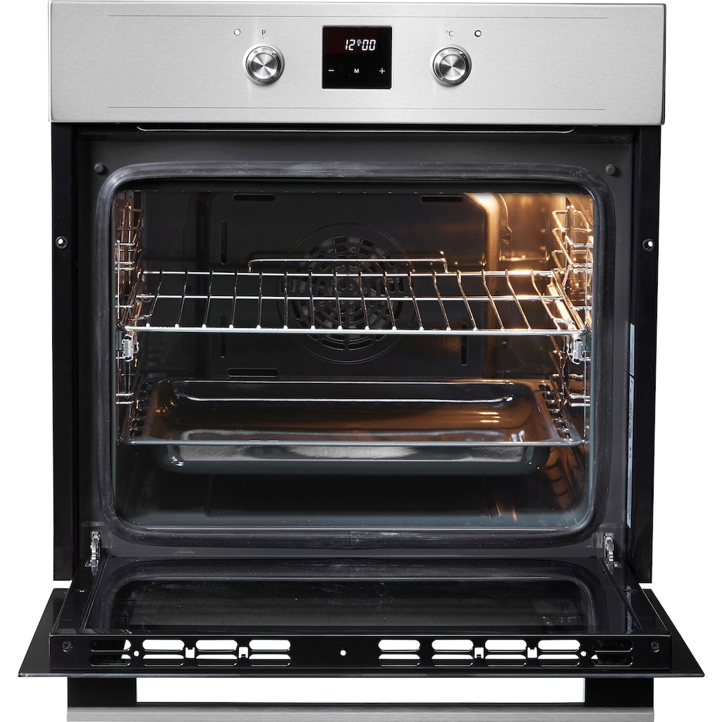 Sharp Backofen-Set »Power-Set Edelstahl«, K-60D19IM1-EU