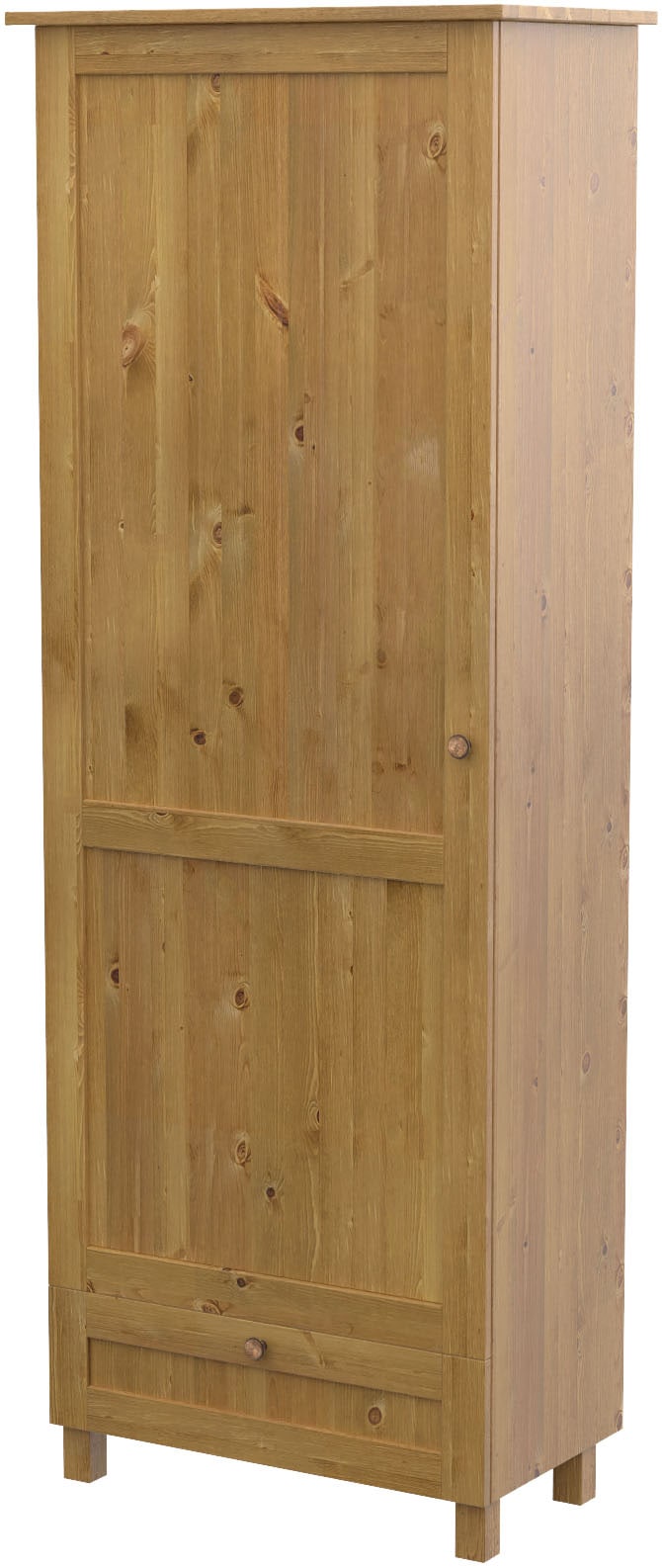 Home affaire Schuhschrank »Juventus«, (1 St.), aus massiver Kiefer, Breite 67cm, Höhe 180 cm