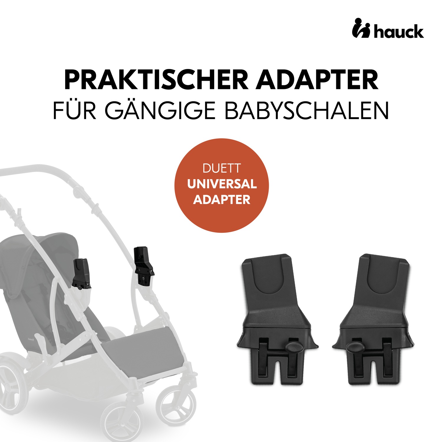 Hauck Kinderwagen-Adapter »Duett 2«
