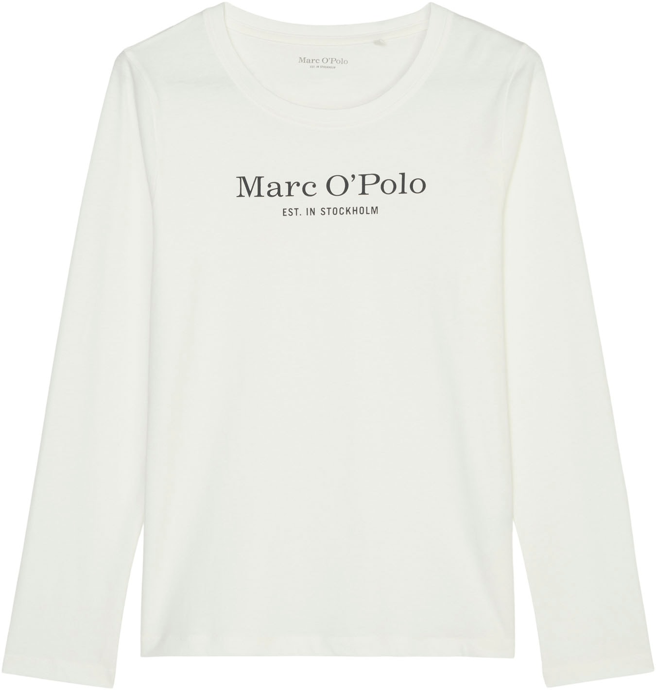 Marc O'Polo Pyjamaoberteil »Mix & Match Cotton«, mit Brustprint in Kontrastfarbe