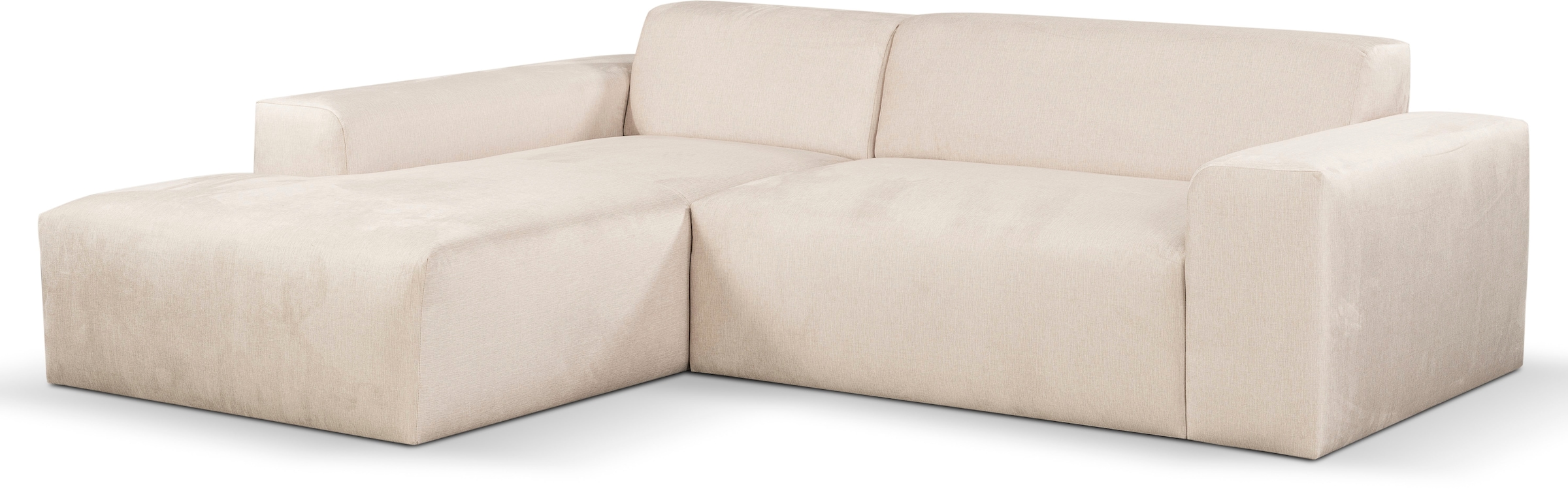 in Optik urbaner online weichem Ecksofa mit WERK2 Cord »Zeus«, Trend Curvy bestellen Ecksofa