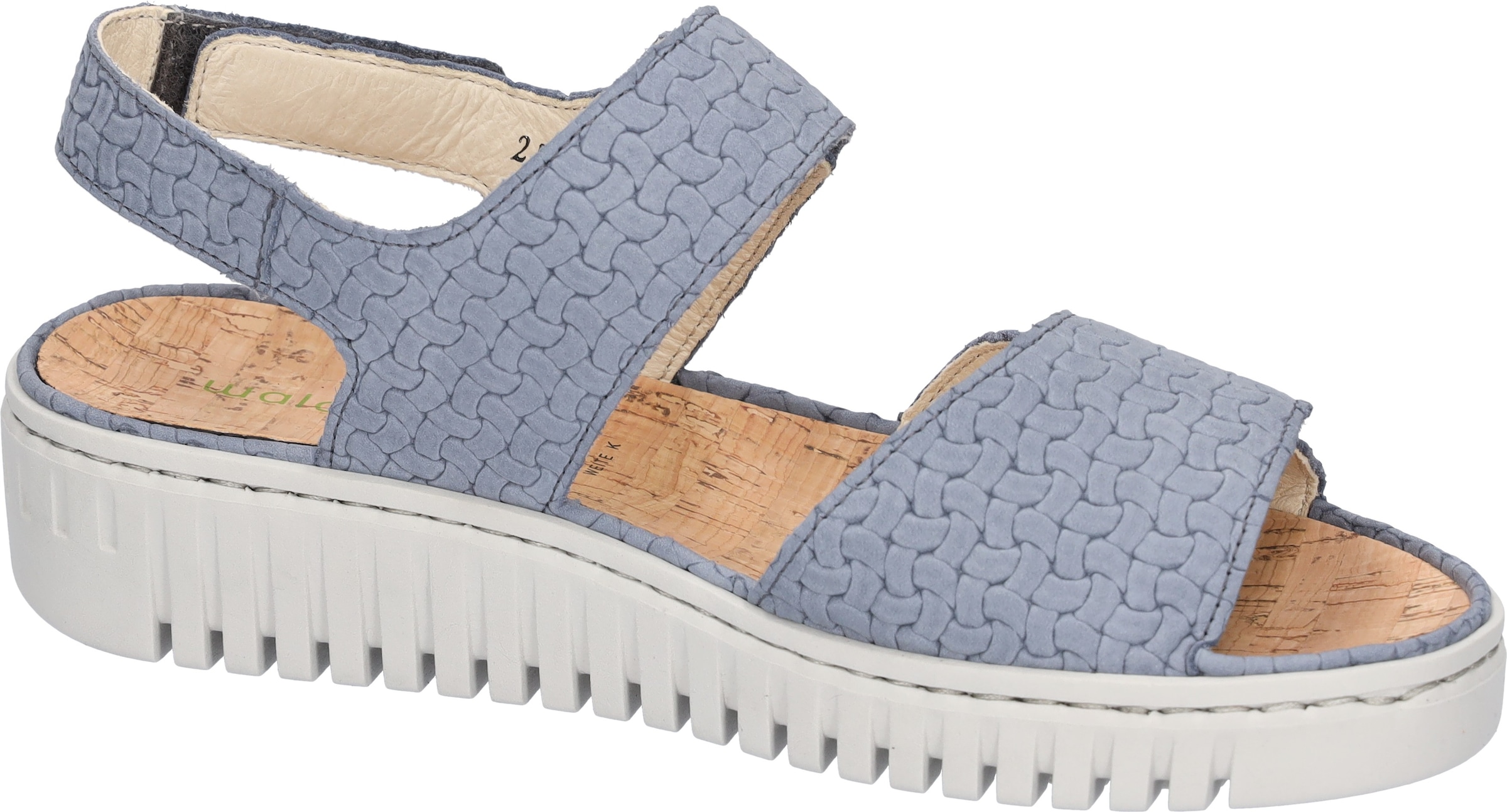 Waldläufer Plateausandale »K-VALERIE«  Sommerschuh, Bequemschuh, Klettschuh in Extraweite K
