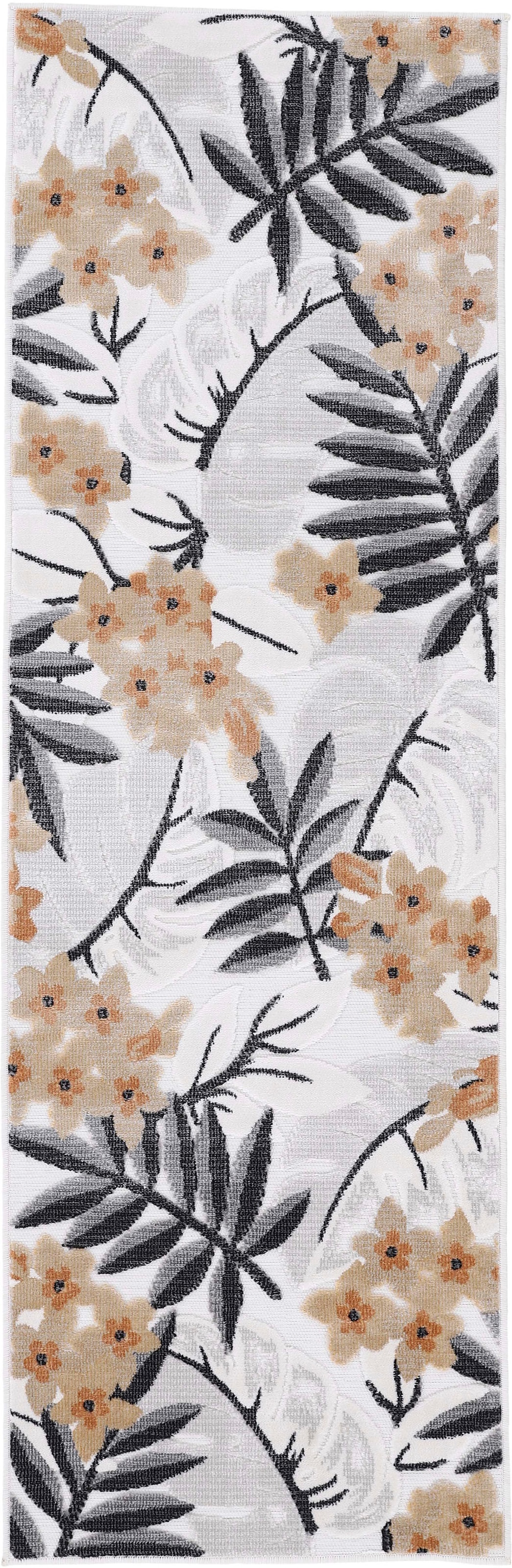 carpetfine Teppich »Deja 102«, rechteckig, 4 mm Höhe, robustes Flachgewebe, günstig online kaufen