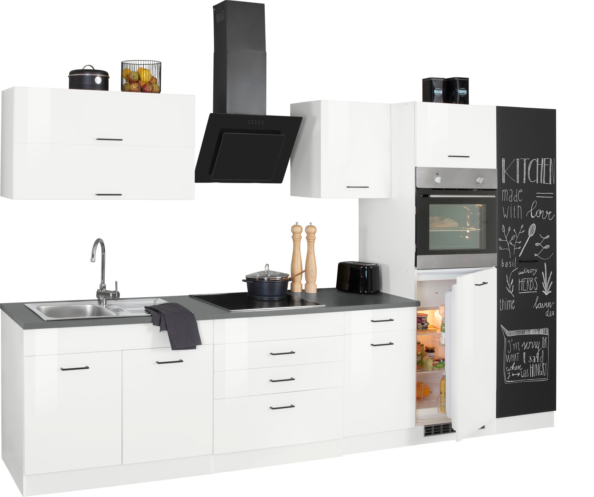 HELD MÖBEL Küchenzeile »Trier«, bestellen 340 E-Geräte, cm ohne Rechnung auf Breite