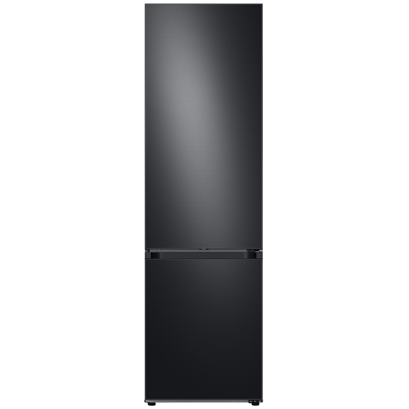 SAMSUNG Kühl-/Gefrierkombination RB7300 »RB38C7B5AB1« 203 cm hoch 59, 5 cm breit Premium Black Steel SmartThings Al Energy Mode - kann den...