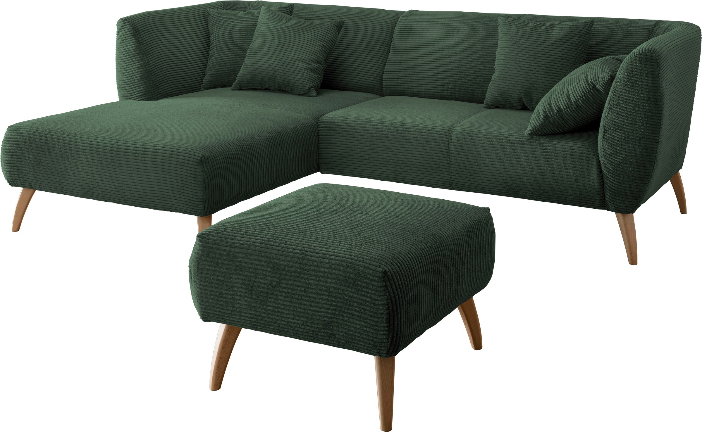 INOSIGN Ecksofa »Colori Polstermöbel mit zeitlos eleganter Rückenführung. L günstig online kaufen