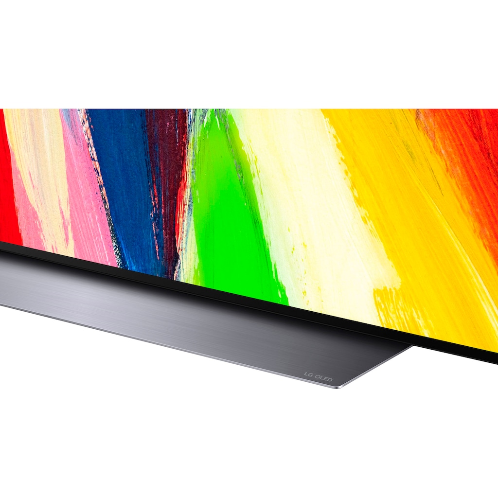 LG OLED-Fernseher »OLED83C27LA«, 210 cm/83 Zoll, 4K Ultra HD, Smart-TV, OLED evo, bis zu 120Hz, α9 Gen5 4K AI-Prozessor, Twin Triple Tuner