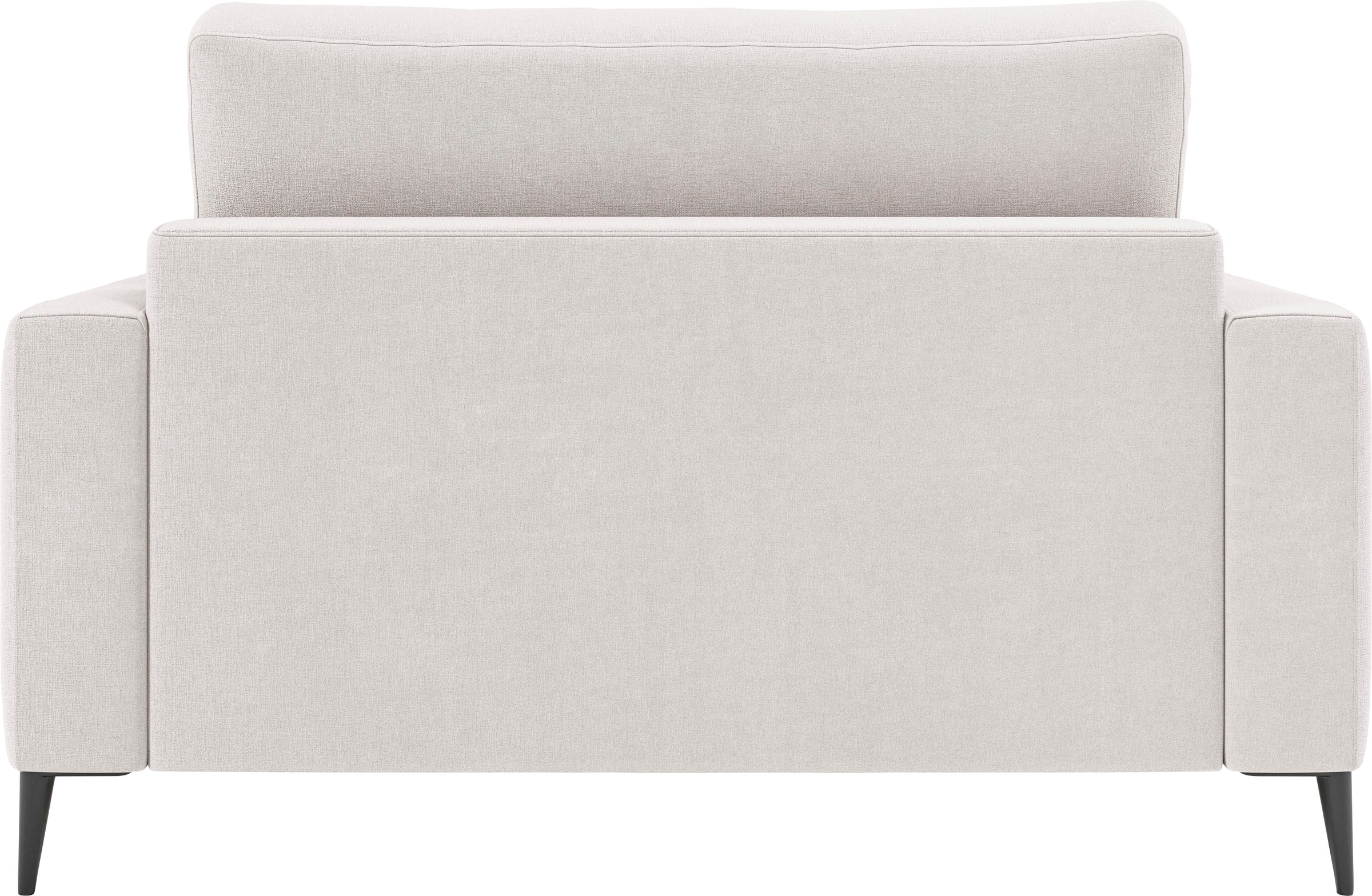 INOSIGN Chaiselongue »Downtown Loungemöbel zum Relaxen, B/T/H: 132/170/84 cm«, auch in Bouclé, Cord und Easy care - leicht mir Wasser zu reinigen