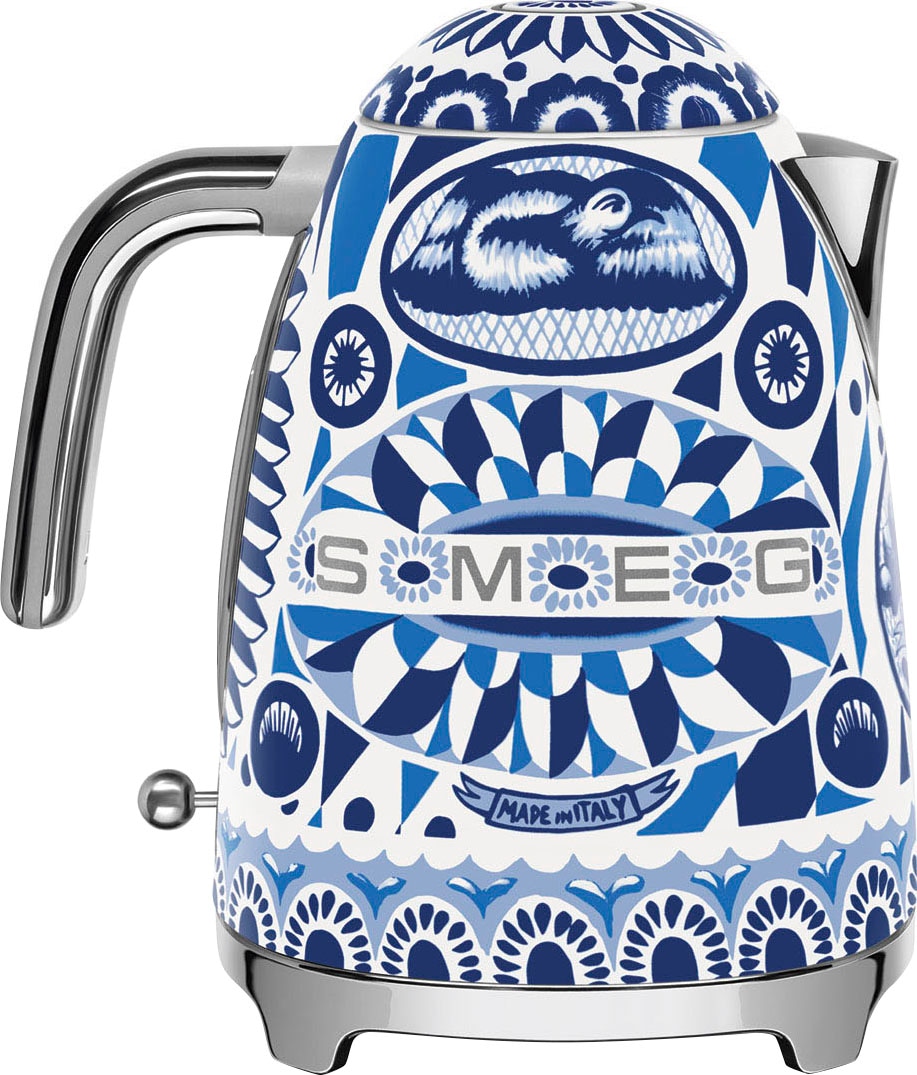 Smeg Wasserkocher »KLF03DGBEU«, 1,7 l, 2400 W, Dolce & Gabbana Blue Mediter günstig online kaufen