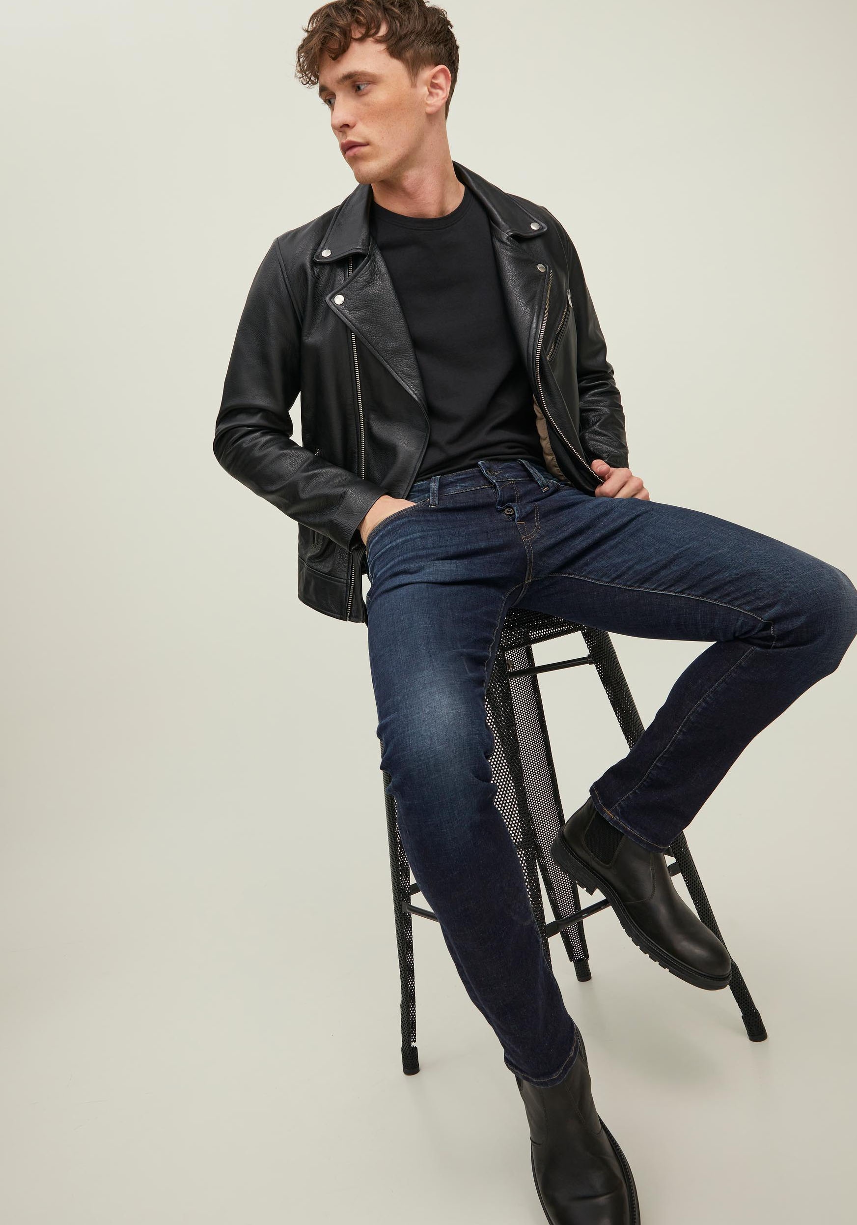 Jack & Jones Slim-fit-Jeans »JJIGLENN JJICON JJ 619 50SPS NOOS«