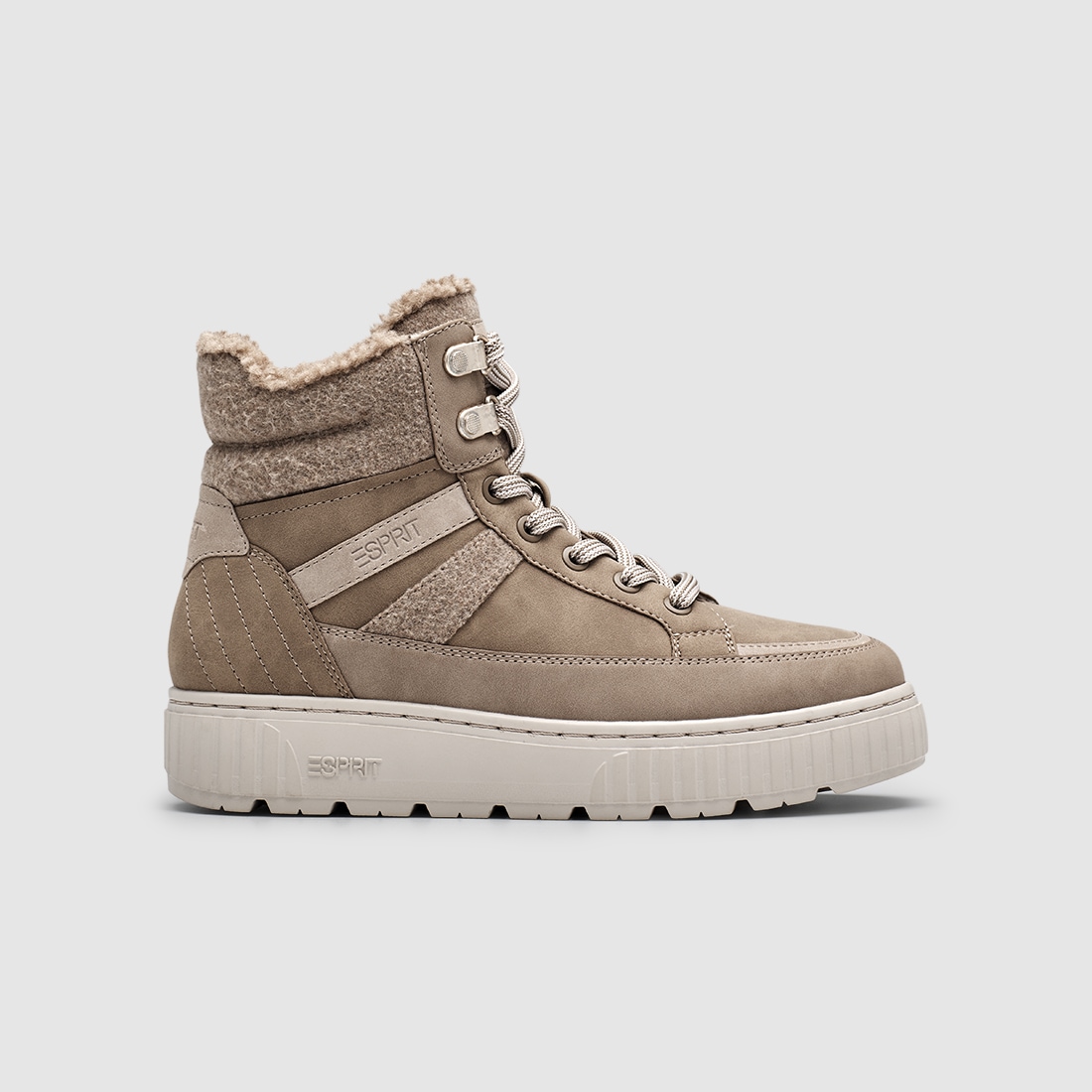 Esprit Schnürboots »PINA«  Winterboots, Schnürstiefelette, Keilboots mit Warmfutter