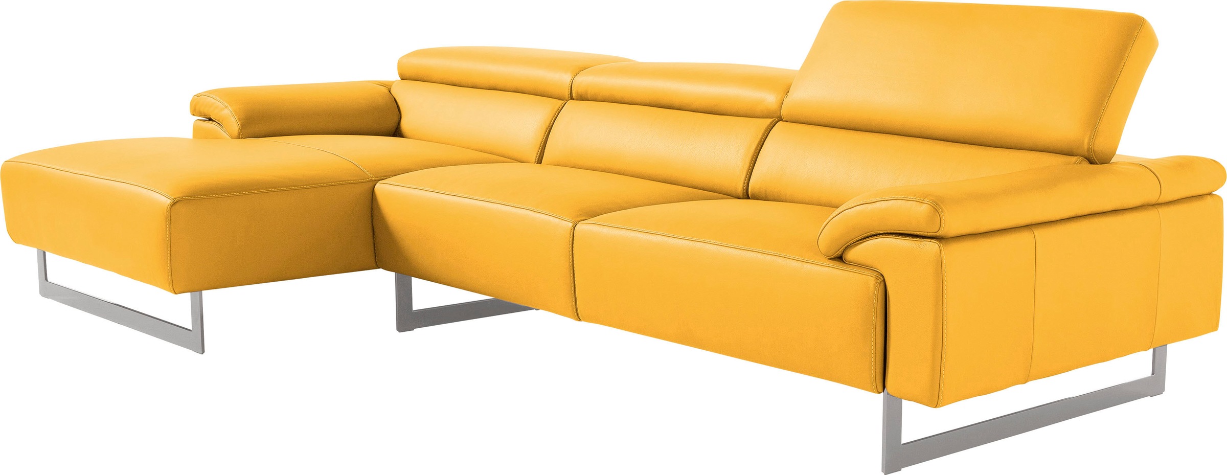 Egoitaliano Ecksofa »Malika, edel und bequem, Designsofa mit hochwertigen B günstig online kaufen