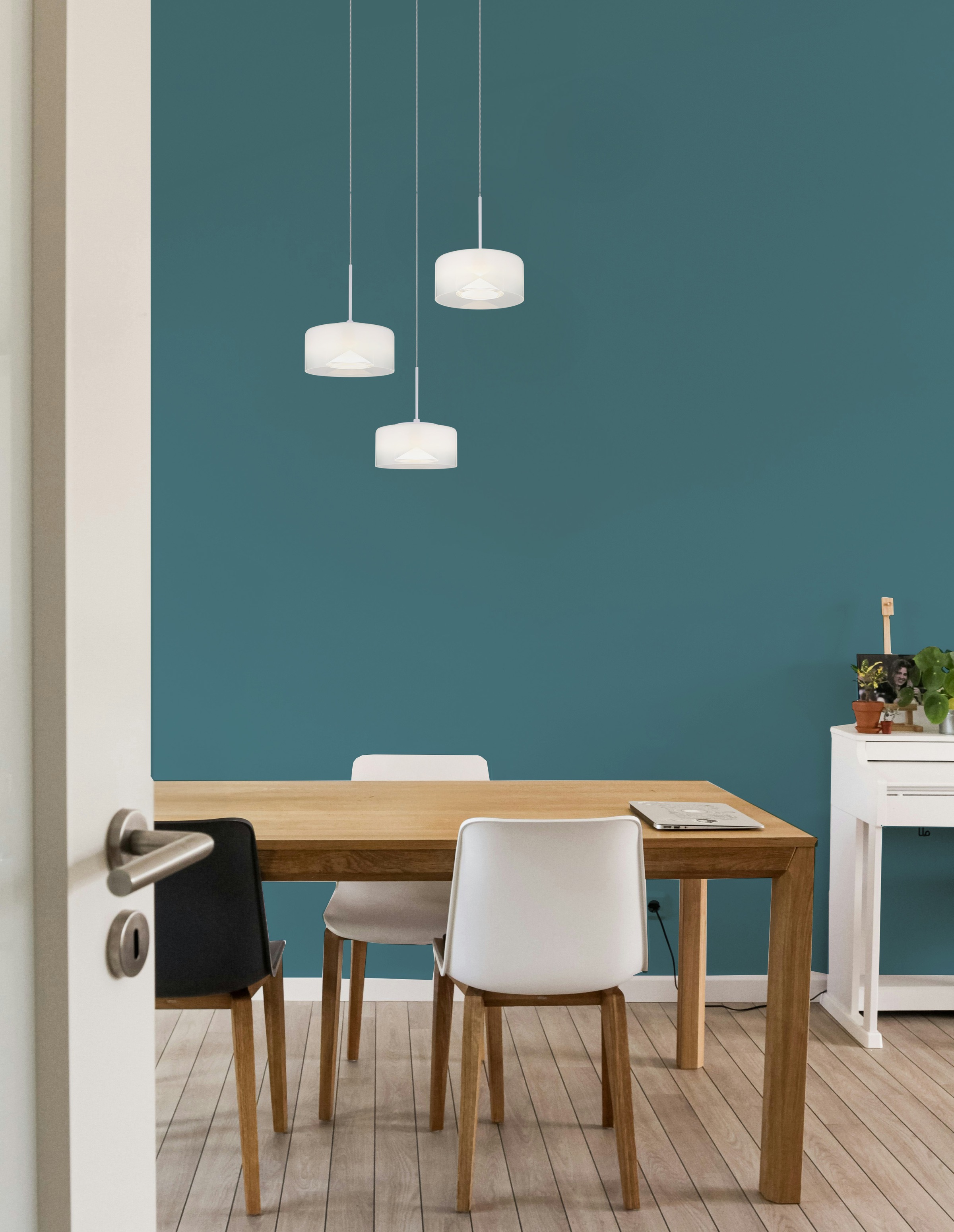 GLOBO LIGHTING LED Pendelleuchte »BELINDA« LED-Modul 1 Stk. Tageslichtweiß günstig online kaufen