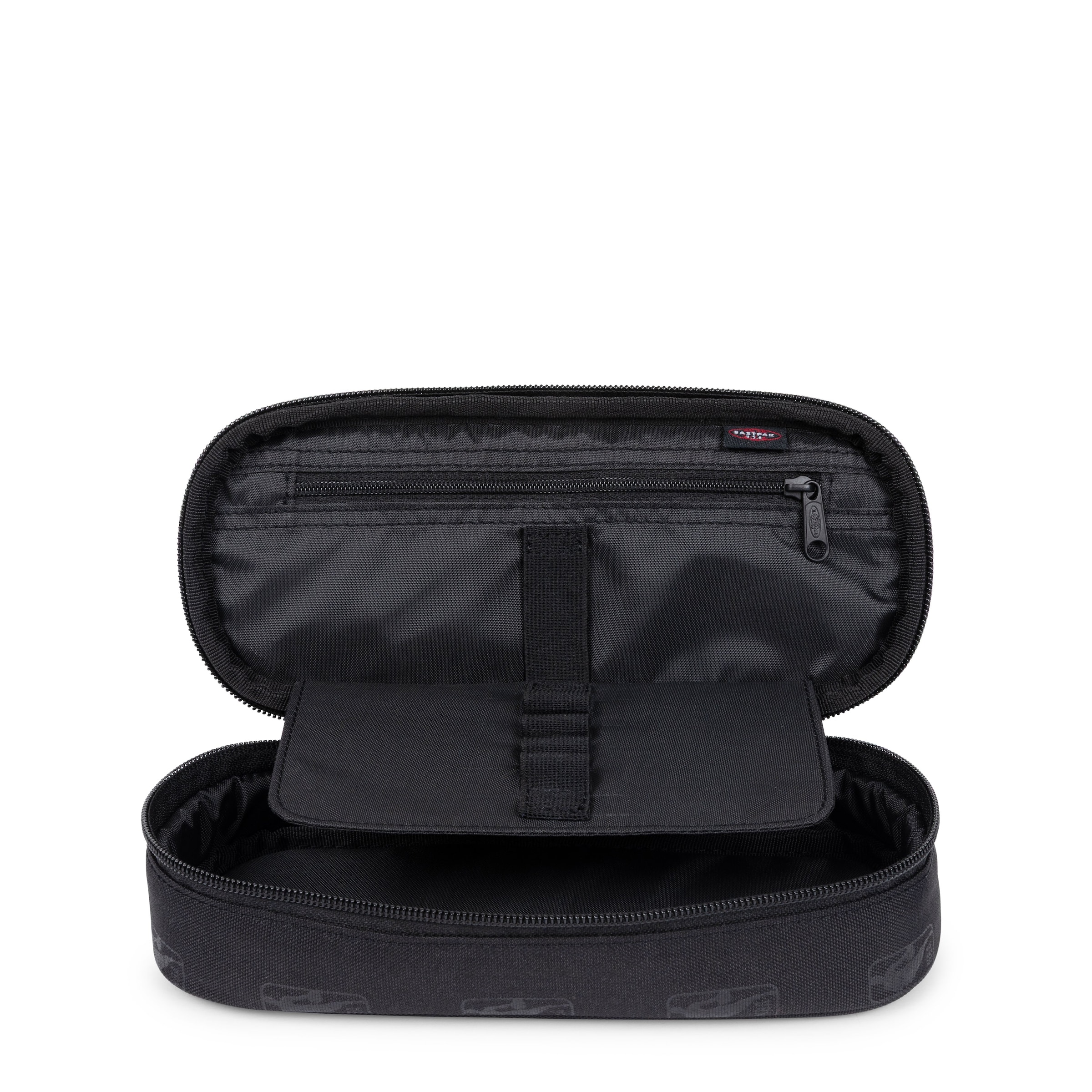 Eastpak Schreibgeräteetui »OVAL SINGLE  NBA Patch« Schlampermäppchen, Schulmäppchen mit Logoschriftzug