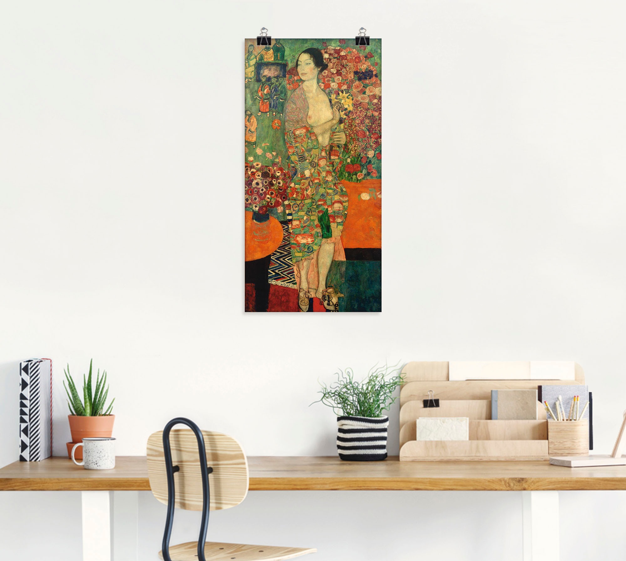 Artland Wandbild »Die Tänzerin«, Frau, (1 St.), als Leinwandbild, Poster, Wandaufkleber in verschied. Größen