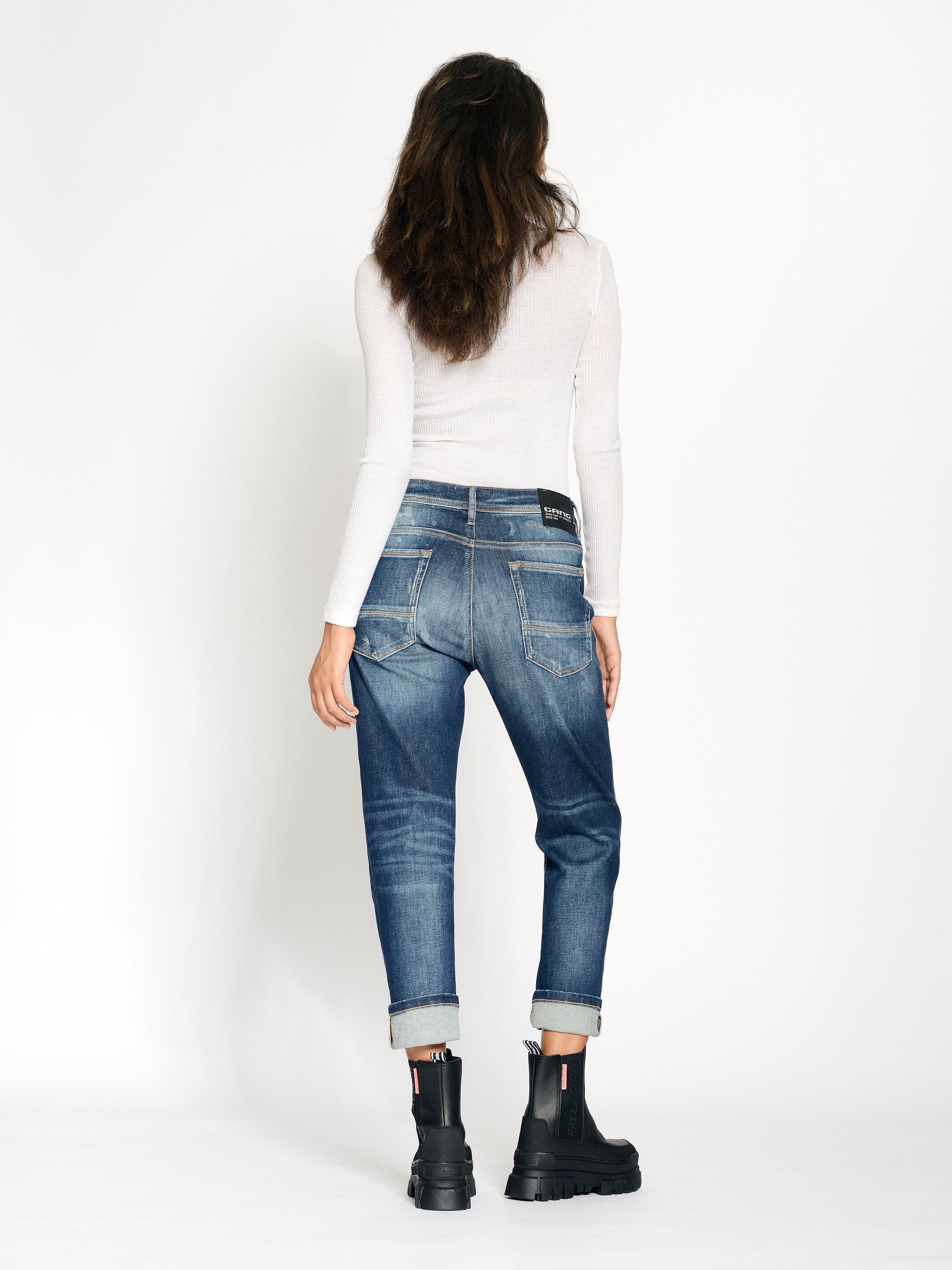 GANG Boyfriend-Jeans »GANG Jeans Boyfriend 94NICA CROPPED«