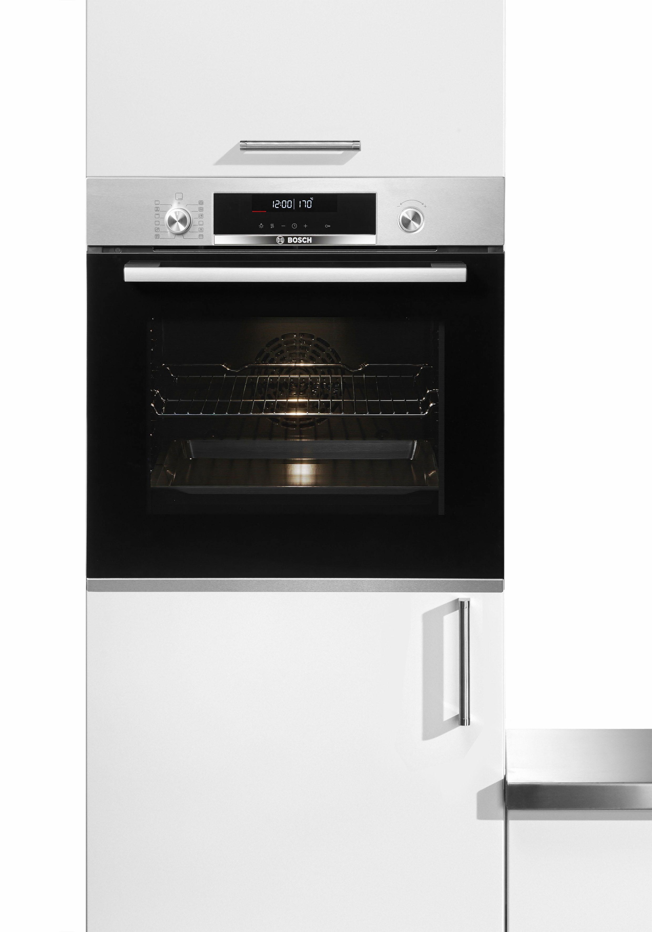 Bild von BOSCH Pyrolyse Backofen »HBA578BS0«, Serie 6, HBA578BS0, mit Teleskopauszug nachrüstbar, Pyrolyse-Selbstreinigung