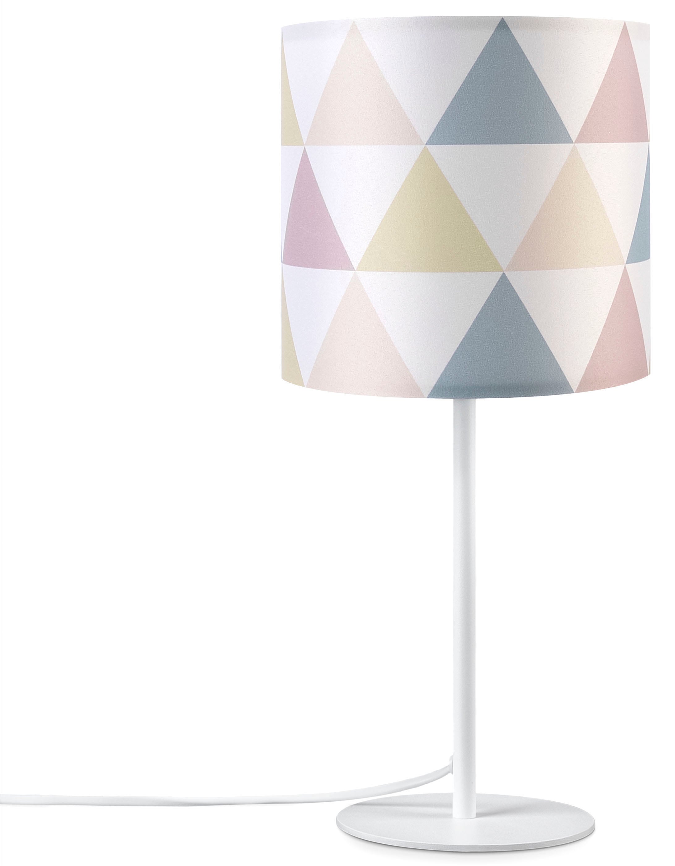Paco Home Tischleuchte »Luca Delta«, Leuchtmittel E14   ohne Leuchtmittel, günstig online kaufen