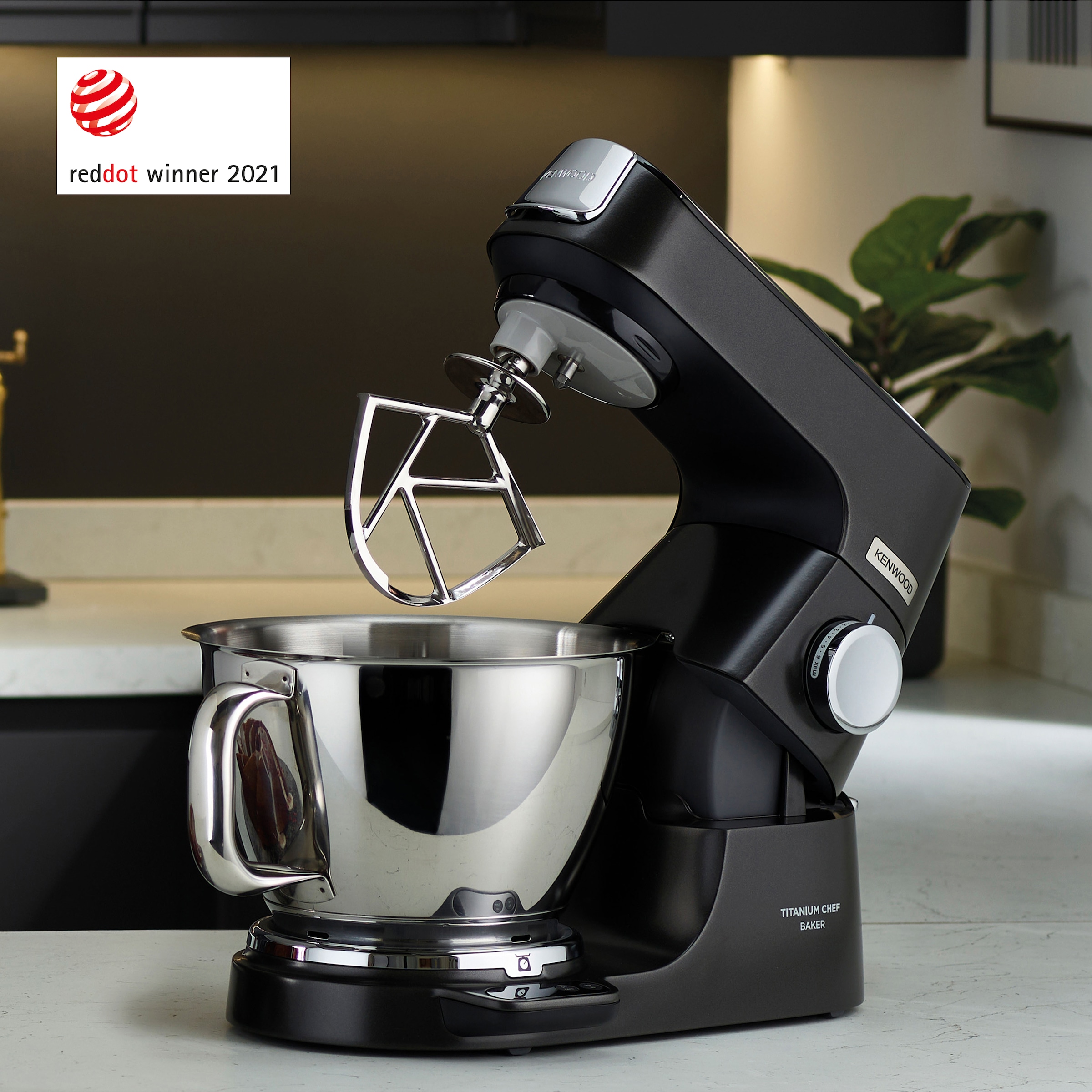 Kenwood Küchenmaschine »Titanium Chef Baker KVC85.004BK«