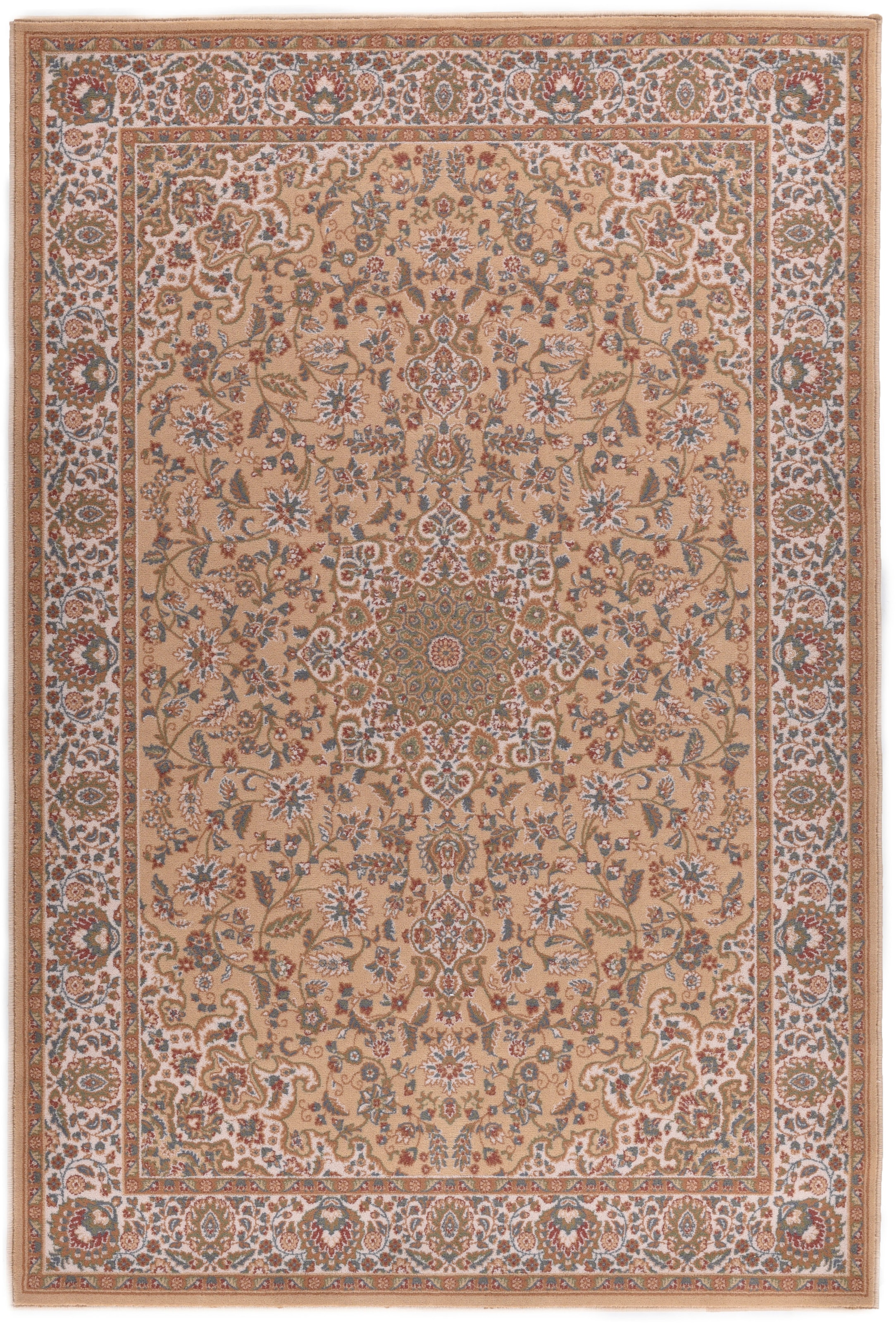 THEKO Wollteppich »Dolna - 859«, rechteckig, 10 mm Höhe, Kurzflor, reine Wolle, Orient-Optik