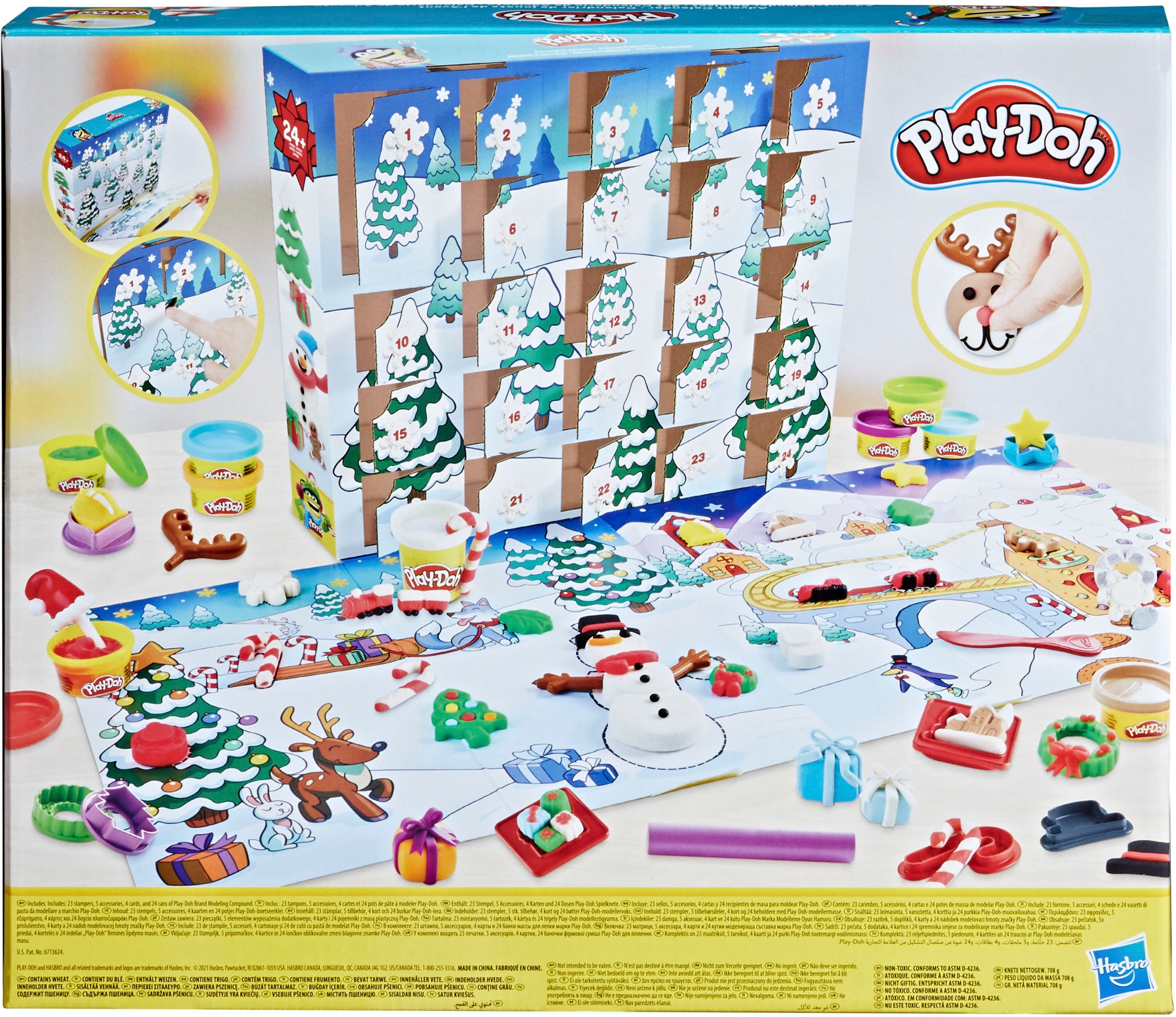 Hasbro Spielzeug-Adventskalender »Play-Doh Spielset«, ab 3 Jahren