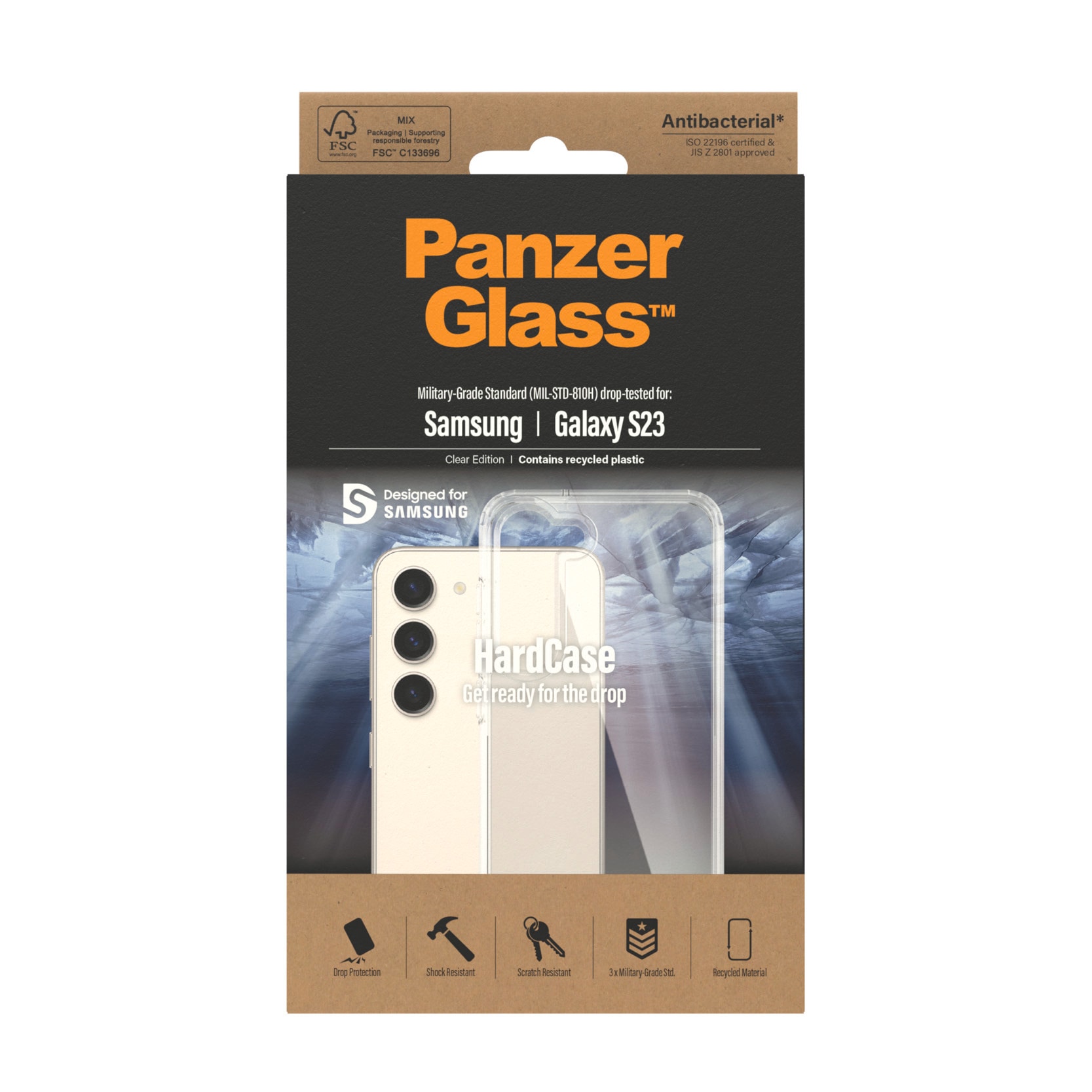 PanzerGlass Backcover »Hardcase - - Samsung Galaxy S23 AB«