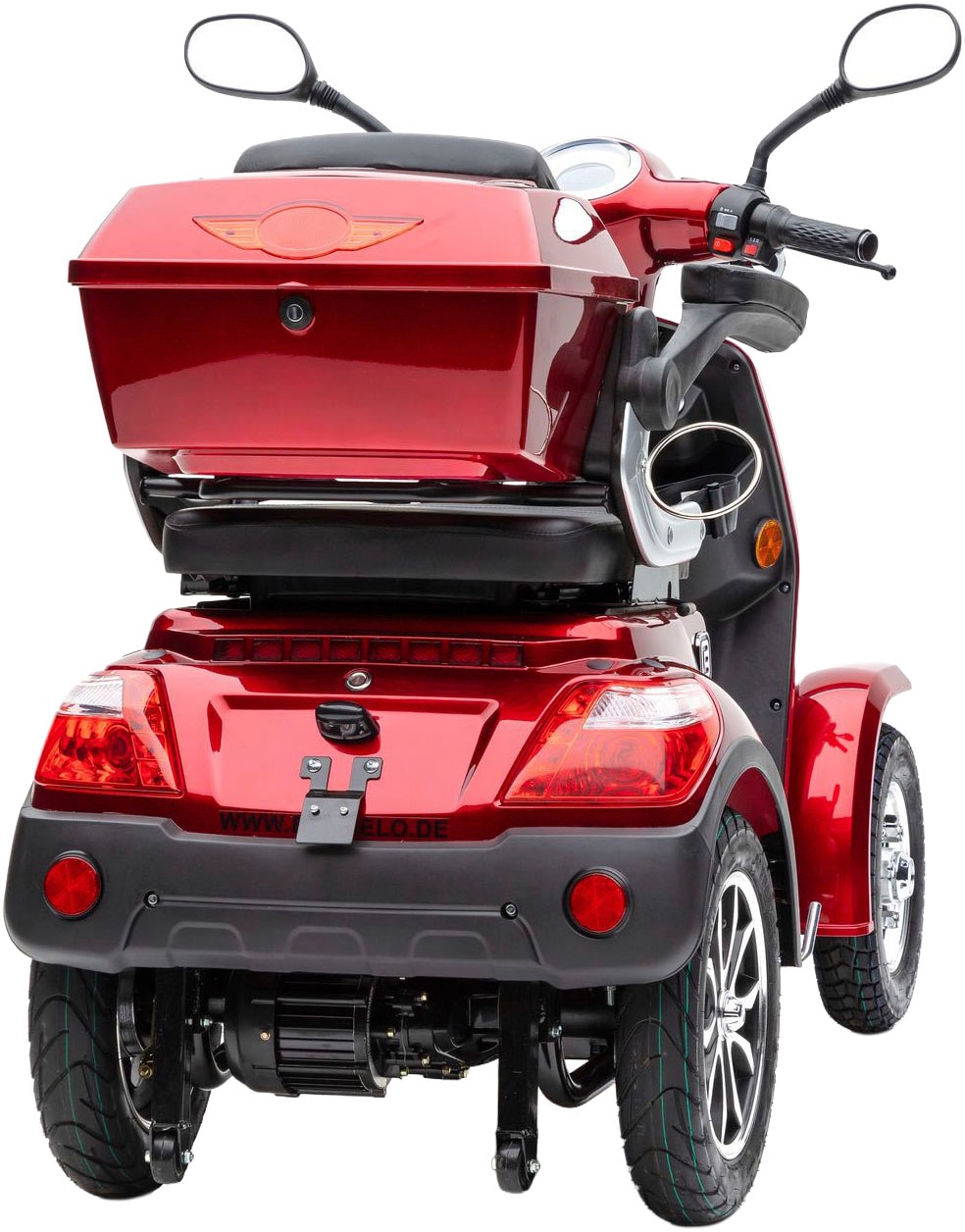 ECONELO Elektromobil »Seniorenmobil P4000, Lithium-Akku, 25 km/h, 1000 Watt« 1.000 W 25 km/h