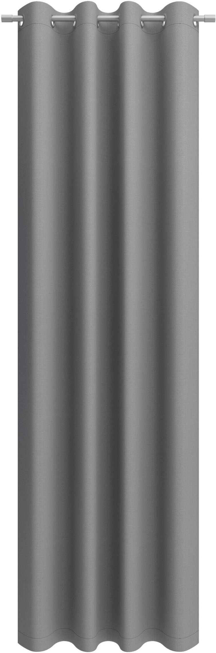 Neutex for you! Vorhang »Linessa«, (1 St.), HxB: 245x137, Ösenschal mit Met günstig online kaufen