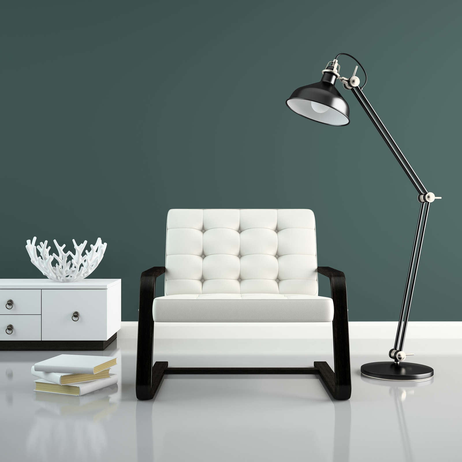 A.S. Création Wandfarbe »Premium Innenwandfarbe PURO Tuchmatt soft green« ideal für Wohnzimmer, Schlafzimmer, Flur und Küche, Farbwelt Grün