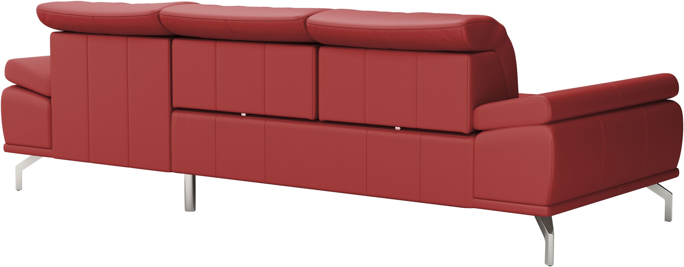 Places of Style Ecksofa »Caluna«, Inkl.Sitztiefenverstellung, wahlweise mit Kopf- und Armteilverstellung