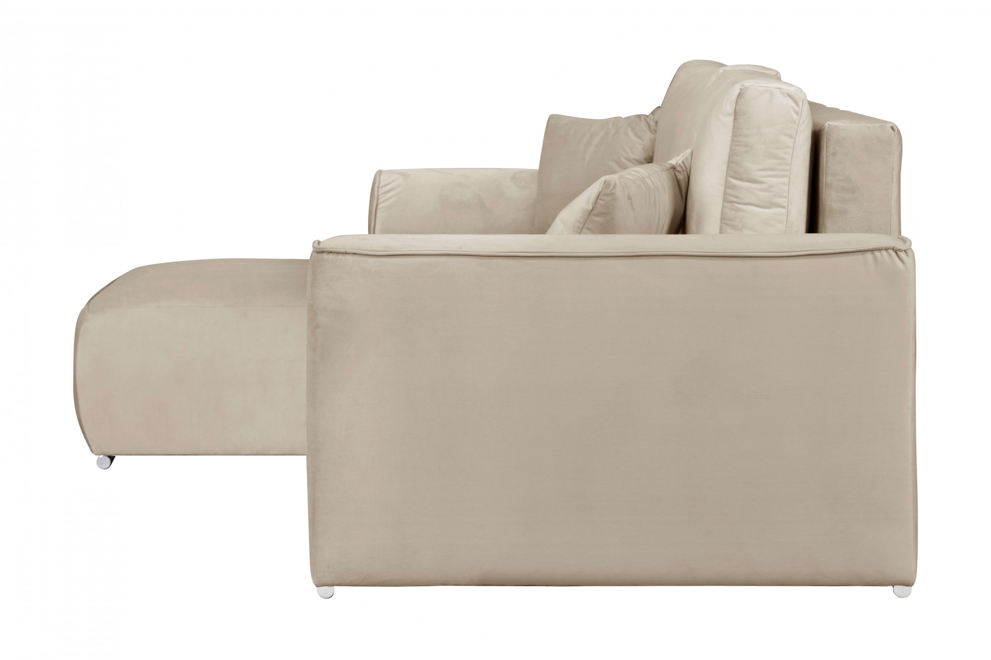 OTTO home Ecksofa »BEATRICE optionale Schlafsofa mit Bettkasten, B/T/H: 265/170/86 cm« L-Form, wahlweise auch mit Bettfunktion und Bettkasten