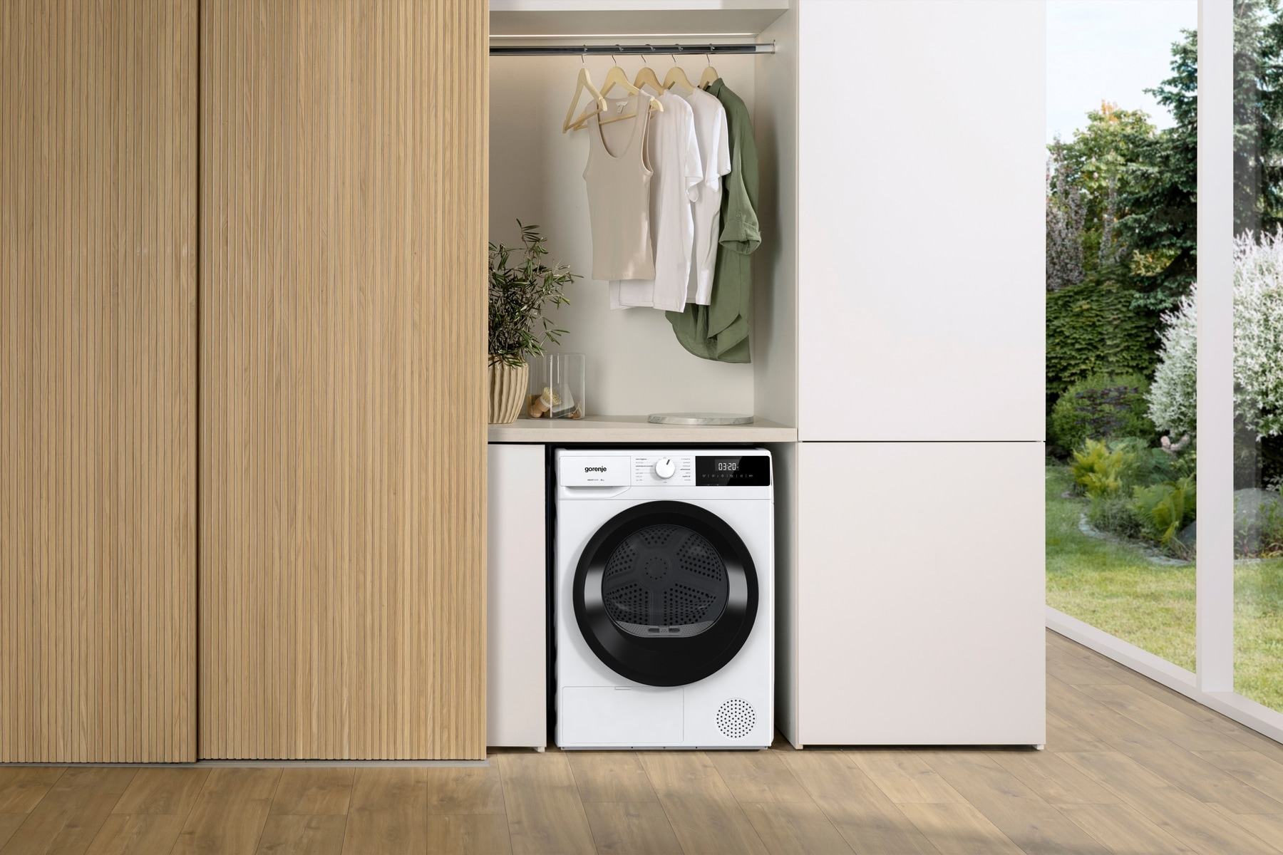 GORENJE Wärmepumpentrockner »WaveDHNE82«, 8 kg, TwinAir - effizienteres Trocknen