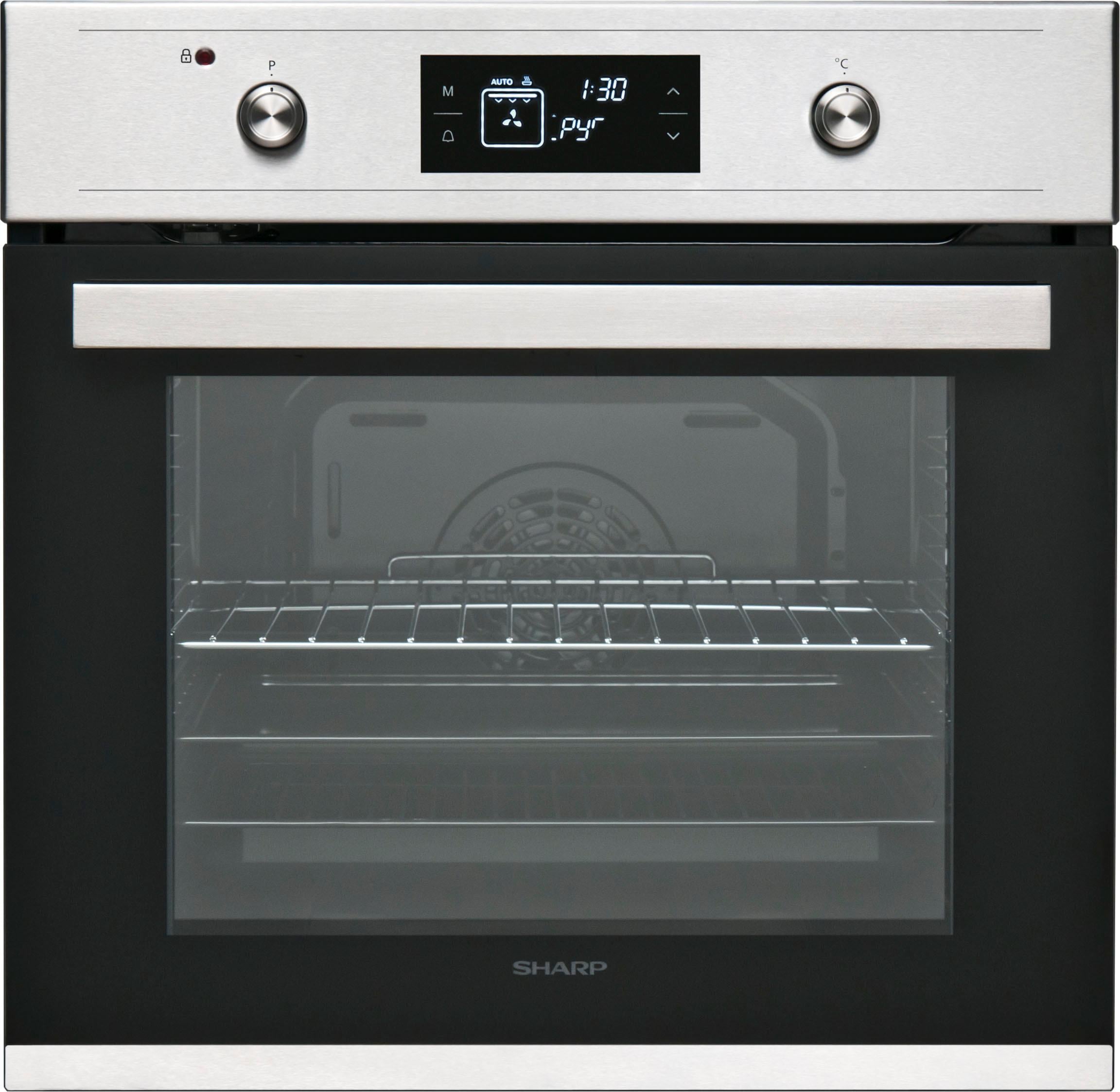 Sharp Pyrolyse Backofen  »K-61V28IM1-EU«, Pyrolyse-Selbstreinigung