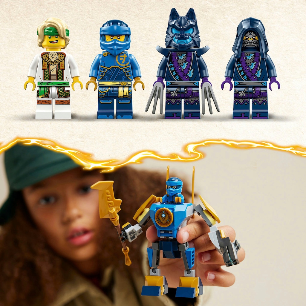 LEGO® Konstruktionsspielsteine »Jays Battle Mech (71805), LEGO Ninjago«, (78 St.)
