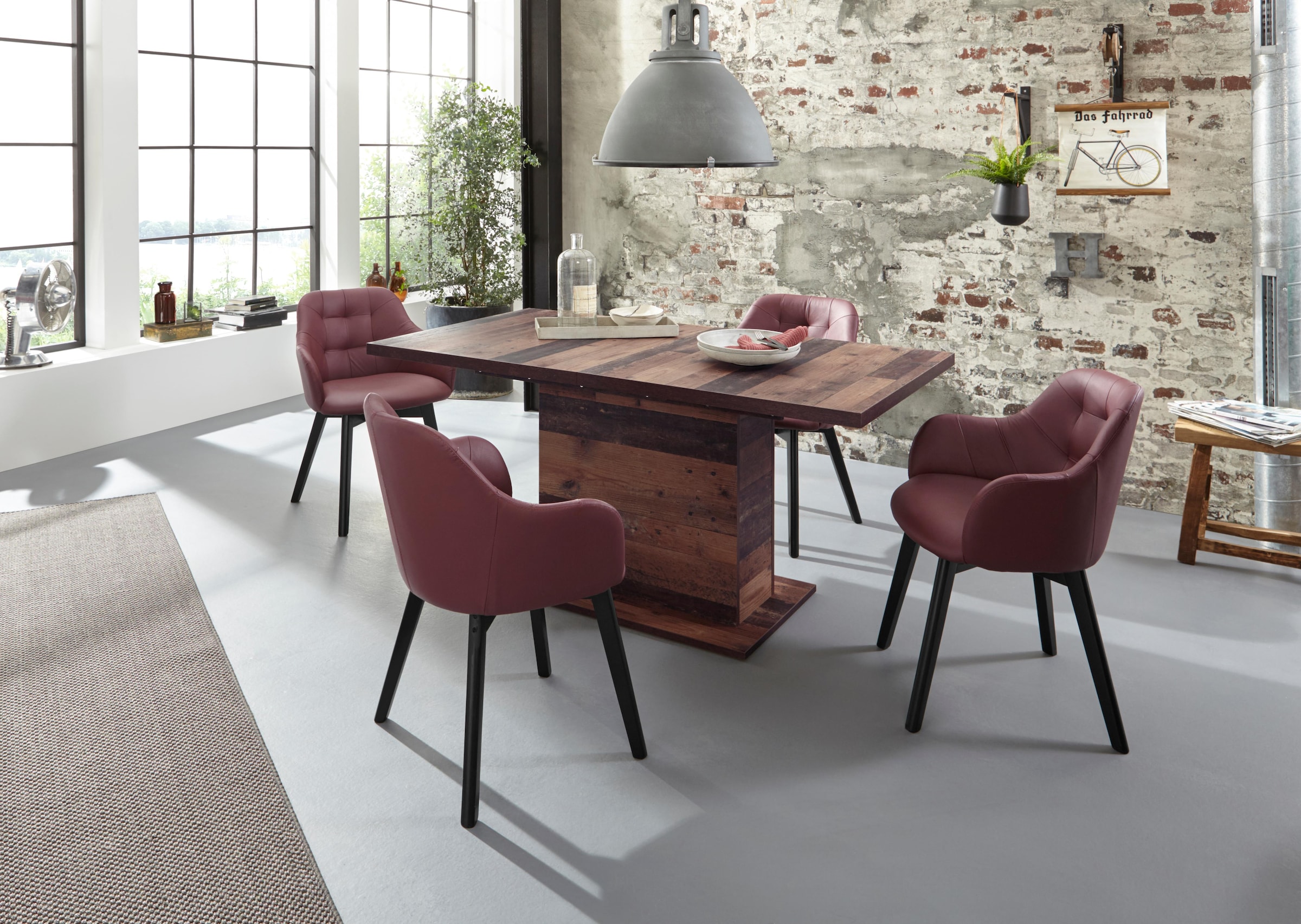 FORTE Esstisch »Clif«, Breite 160-200 cm ausziehbar