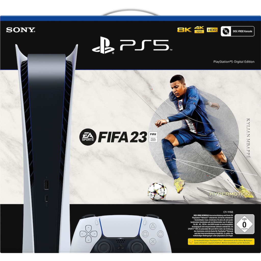 PlayStation 5 Konsolen-Set »-Digital Edition«