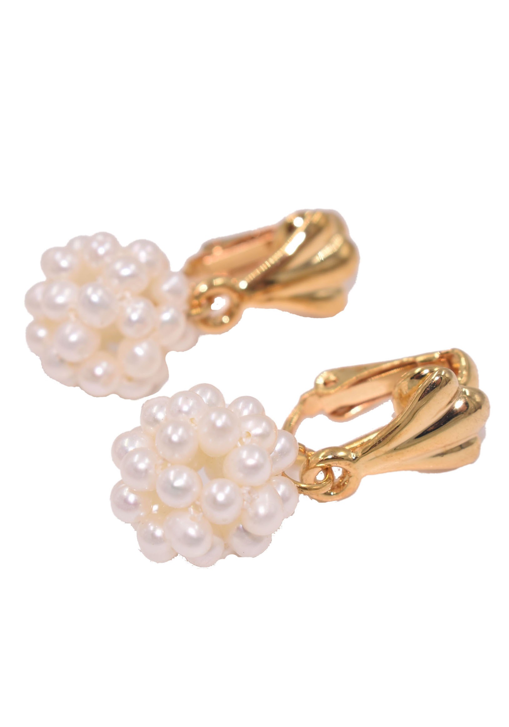 Firetti Paar Ohrhänger »Schmuck Geschenk Ohrschmuck Patentbrisur Perlen« Made in Germany - mit Naturperle, Süßwasserzuchtperle