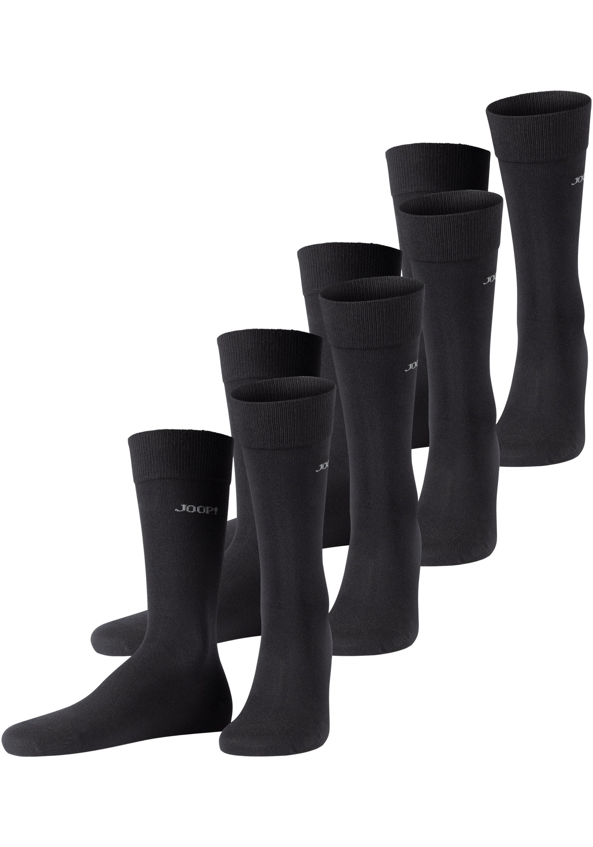 JOOP! Socken »premium essentials«, (4er Pack), Premium Essentials, verstärkte Ferse, haltbare Spitze
