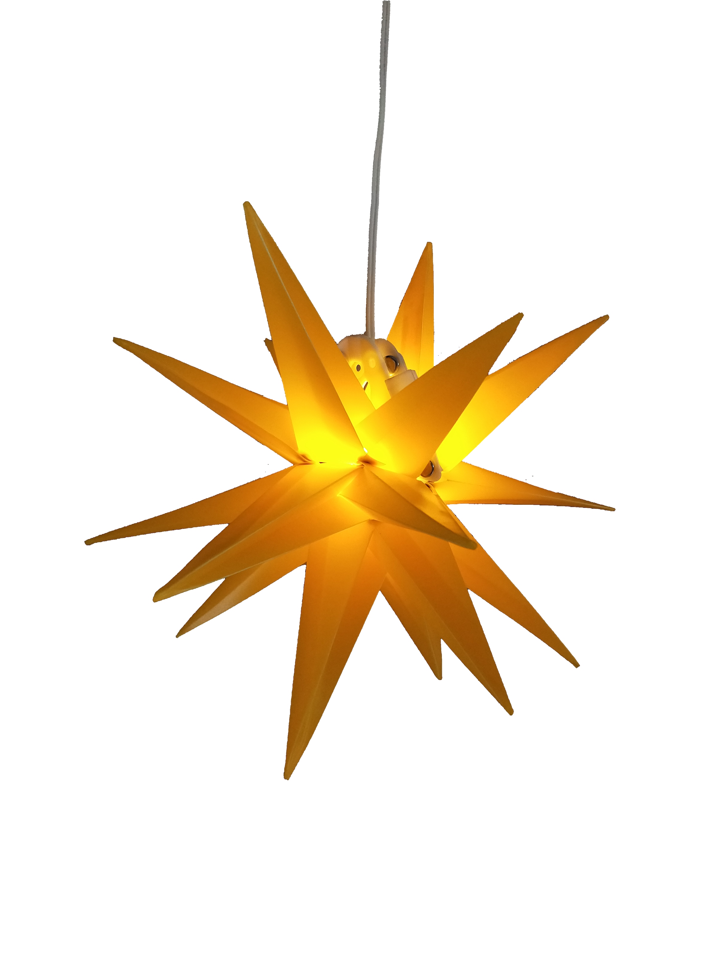OTTO home LED Stern »LED Kunststoffstern KARINNA, Ø 35 cm« LED-Board 2 Stk. Batteriebetrieb mit 6/18 St. Timer