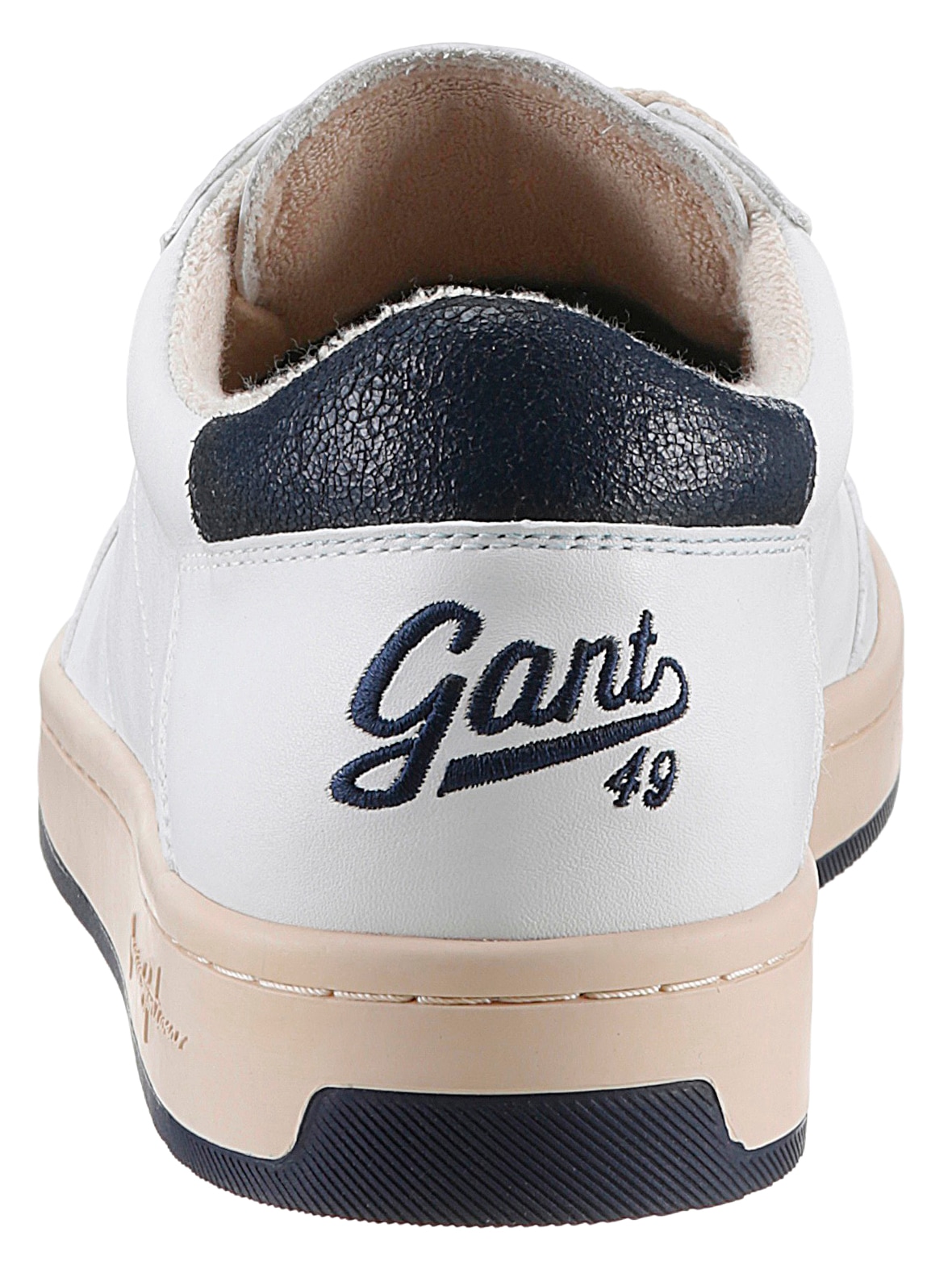 Gant Sneaker »Prepus«, Freizeitschuh, Halbschuh, Schnürschuh mit farbiger Laufsohle